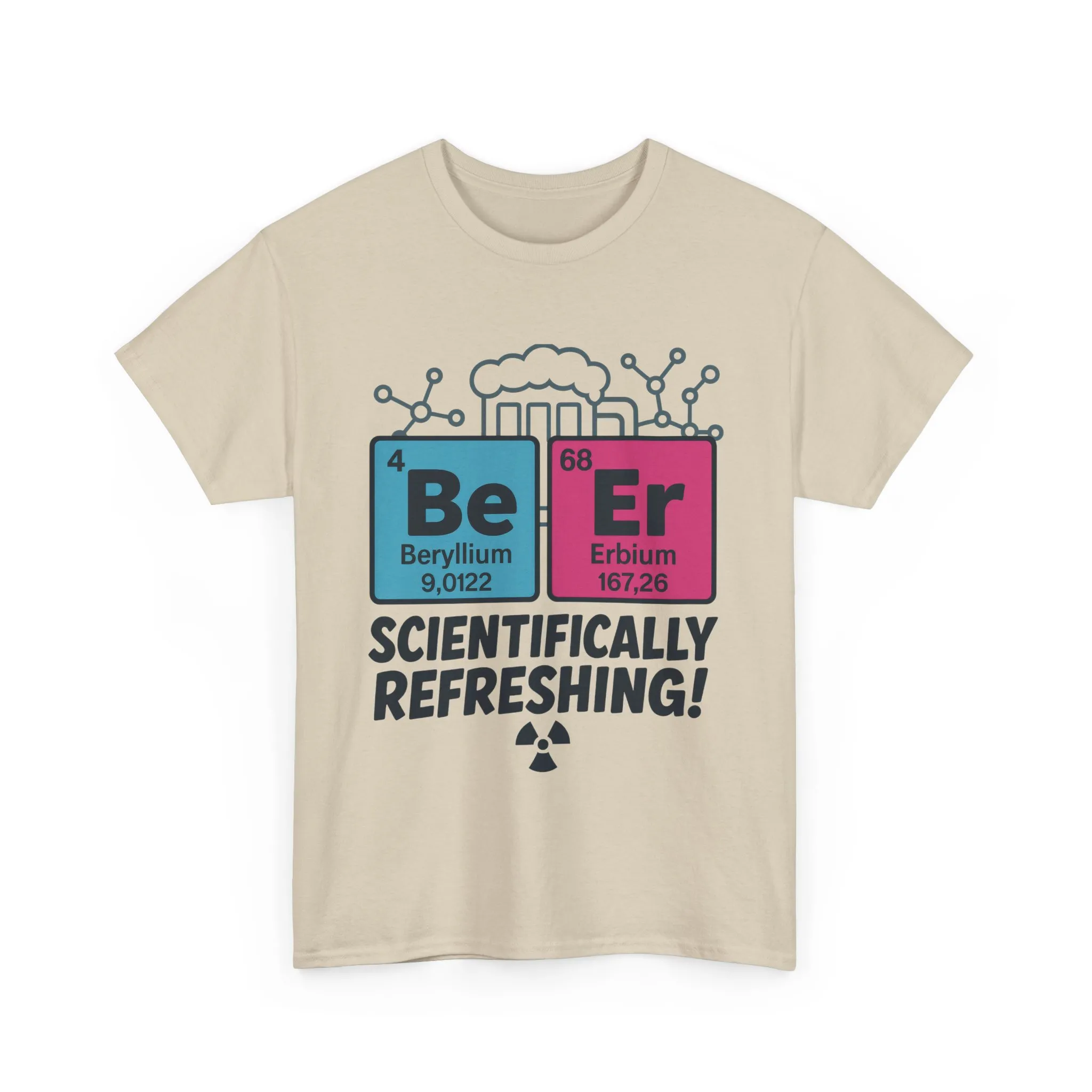 Mens Beer Science T-Shirt, Periodic Table Tee, Nerd Shirt for Him, Science Gift Tee, Chemistry Shirt, Science Lover Apparel, STEM Outfit - Image 3