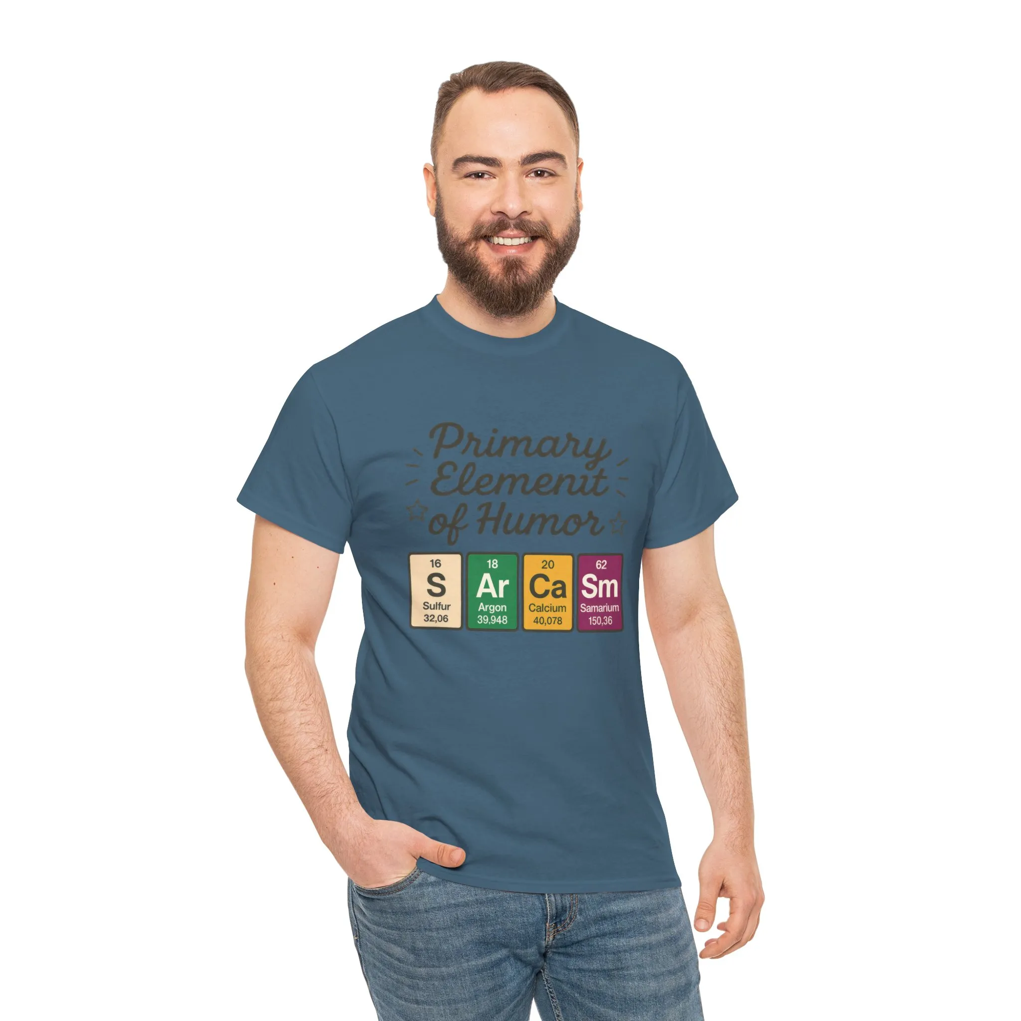 Funny Mens Science T-Shirt, Sarcasm Element of Humor Tee, Periodic Table Nerd Shirt for Him, Humor T-Shirt, Periodic Table Chemistry Humor - Image 35