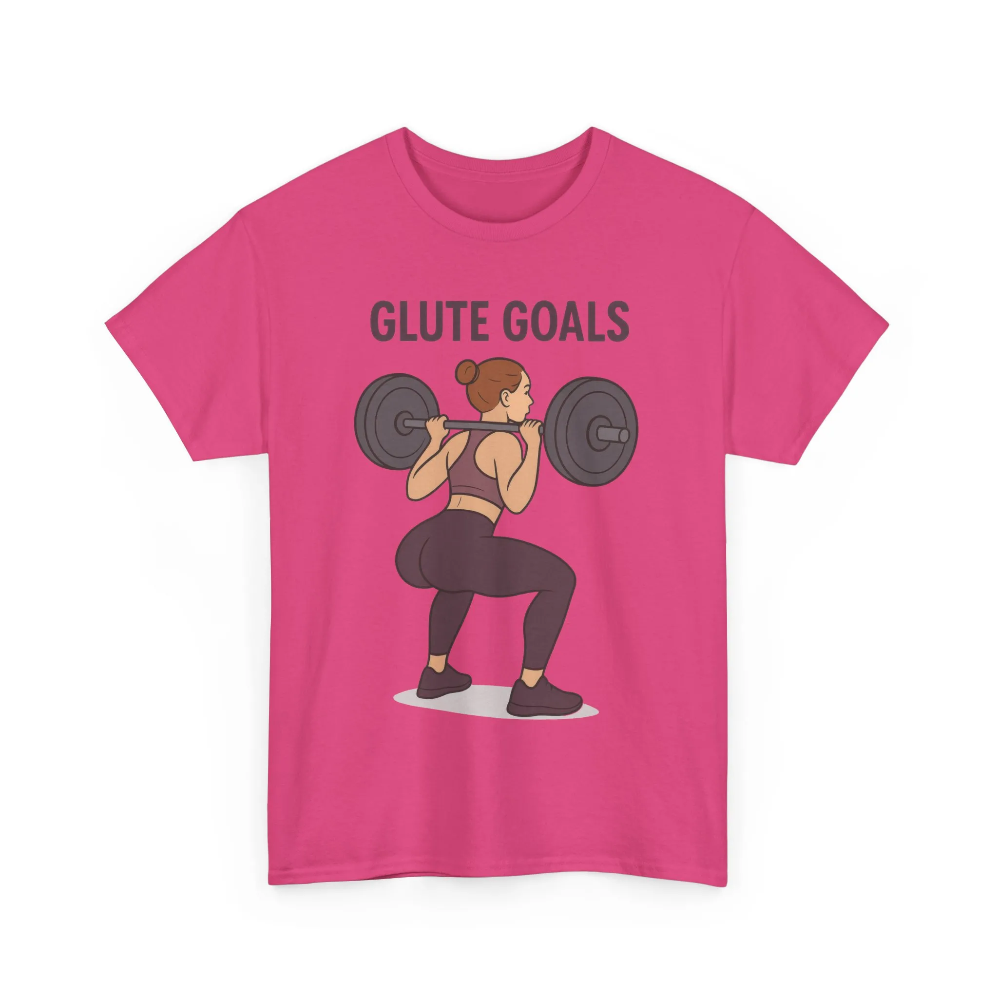 Glute Goals Fitness T-Shirt, Funny Gym Shirt for Women, Squat Workout Tee, Motivational Gym Shirt for Active Lifestyle, Fitness Lovers Gift - Image 17