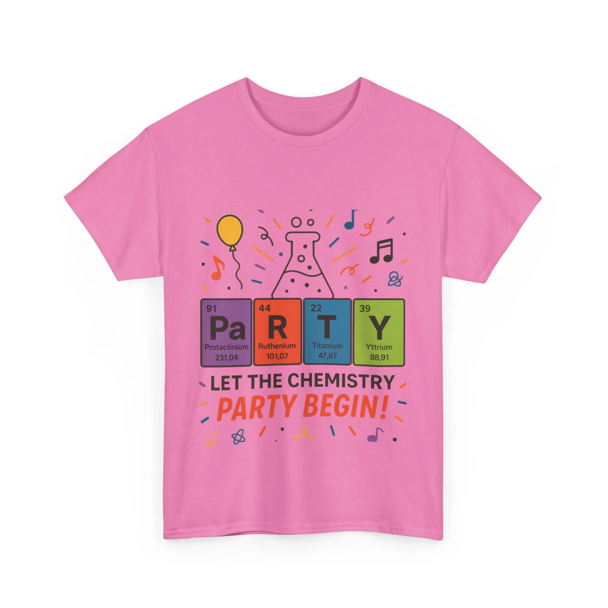 Funny Chemistry Party T-Shirt, Periodic Table PaRTY Tee, Unisex Science Humor Shirt, Gift for Chemistry Teacher,Science Tee, Nerdy Pun Shirt - Image 24