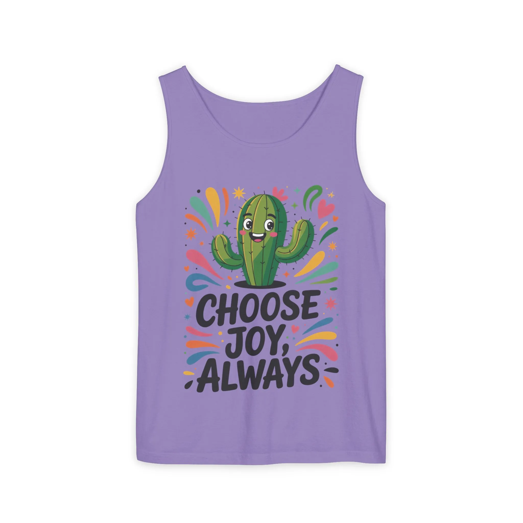 Joyful Cactus Womens Tank Top, Choose Joy Always, Summer Tank, Casual Wear, Gift for Friends, Trendy Top, Vacation Outfit - Image 34