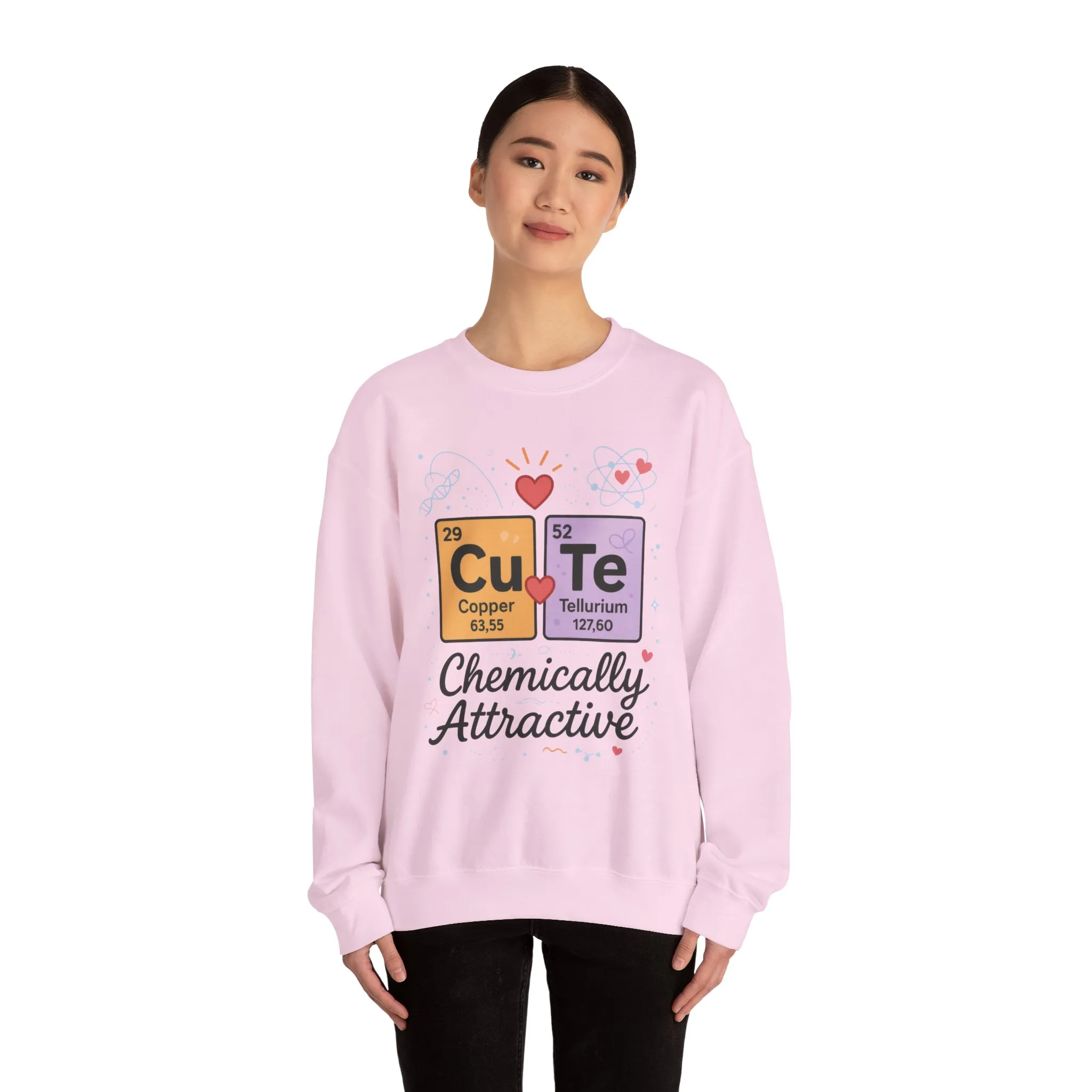 Cute Chemistry Sweatshirt for Women, Periodic Table Sweatshirt, Chemistry Gift for Her, Gift for Science Lovers, Valentine's Day Sweatshirt - Image 35