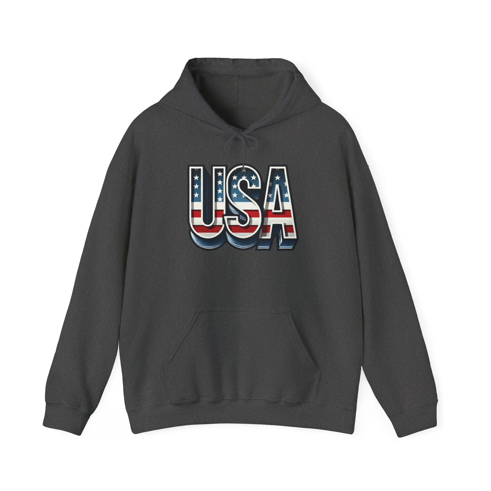 USA Flag Unisex Hoodie, Patriotic Sweatshirt, Independence Day Gift, American Pride Apparel, Casual Layering - Image 16
