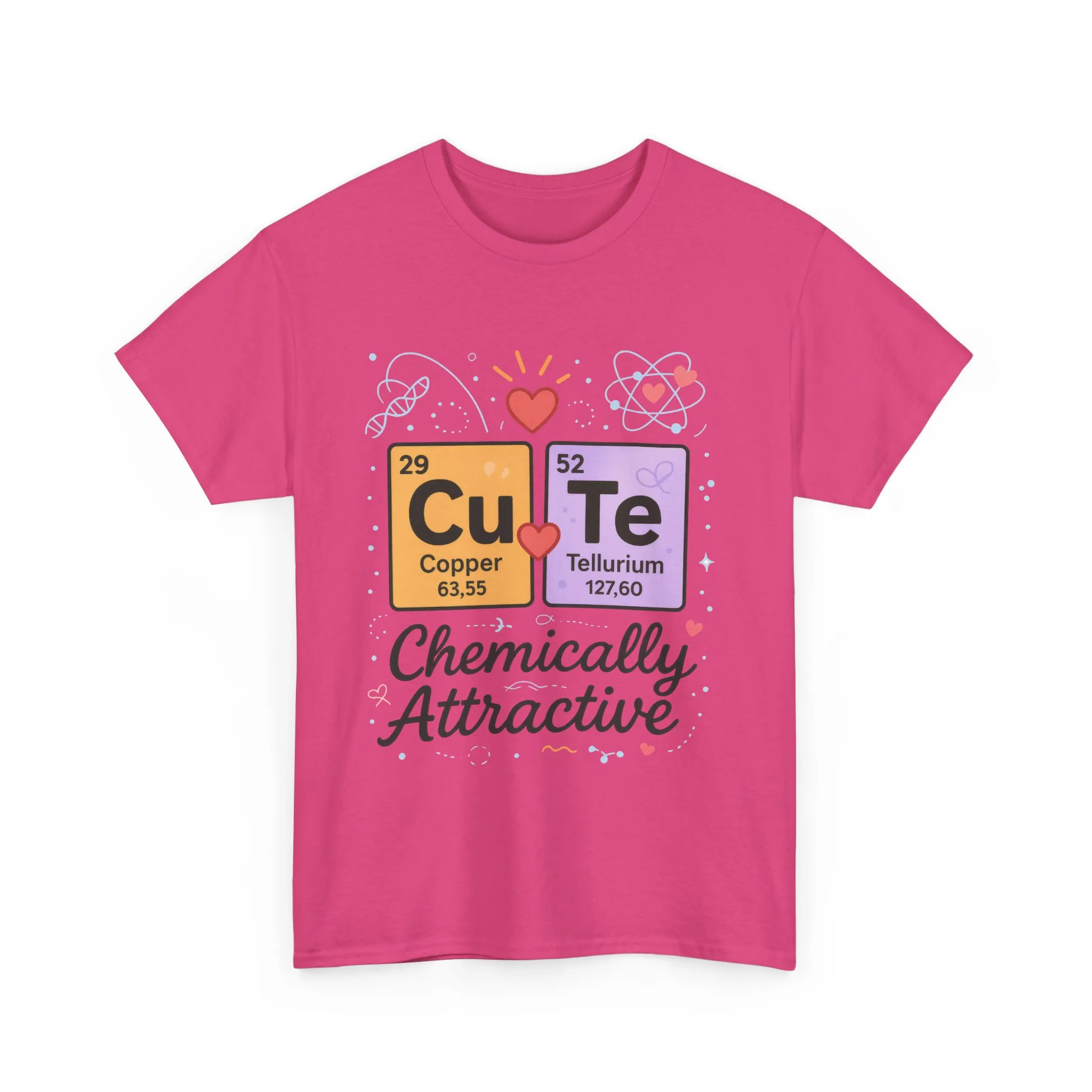 Cute Science T-Shirt for Women, Chemically Attractive Periodic Table Tee, Funny Nerdy Gift for Her, Chemistry Lover Gift, Science Apparel - Image 16