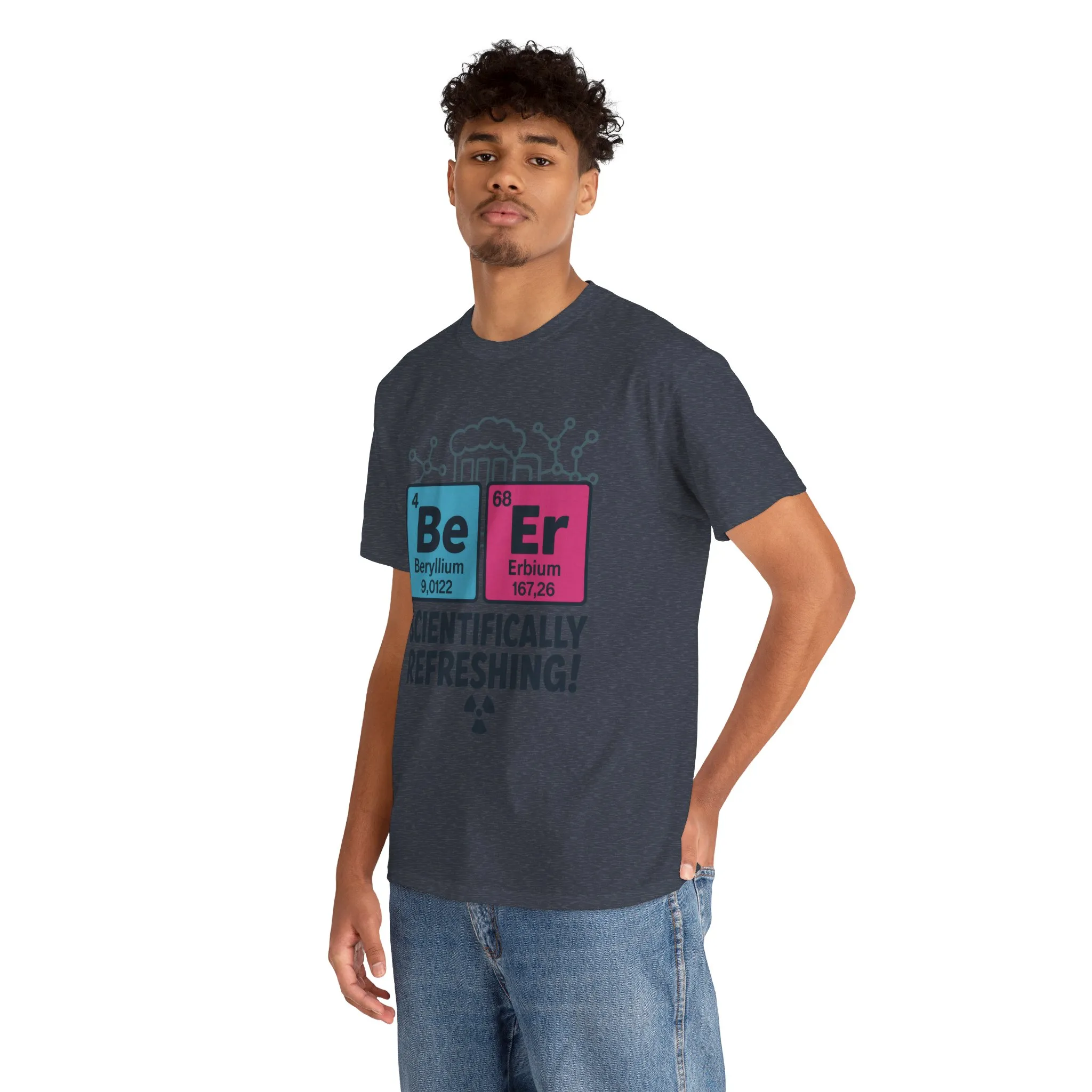 Mens Beer Science T-Shirt, Periodic Table Tee, Nerd Shirt for Him, Science Gift Tee, Chemistry Shirt, Science Lover Apparel, STEM Outfit - Image 18