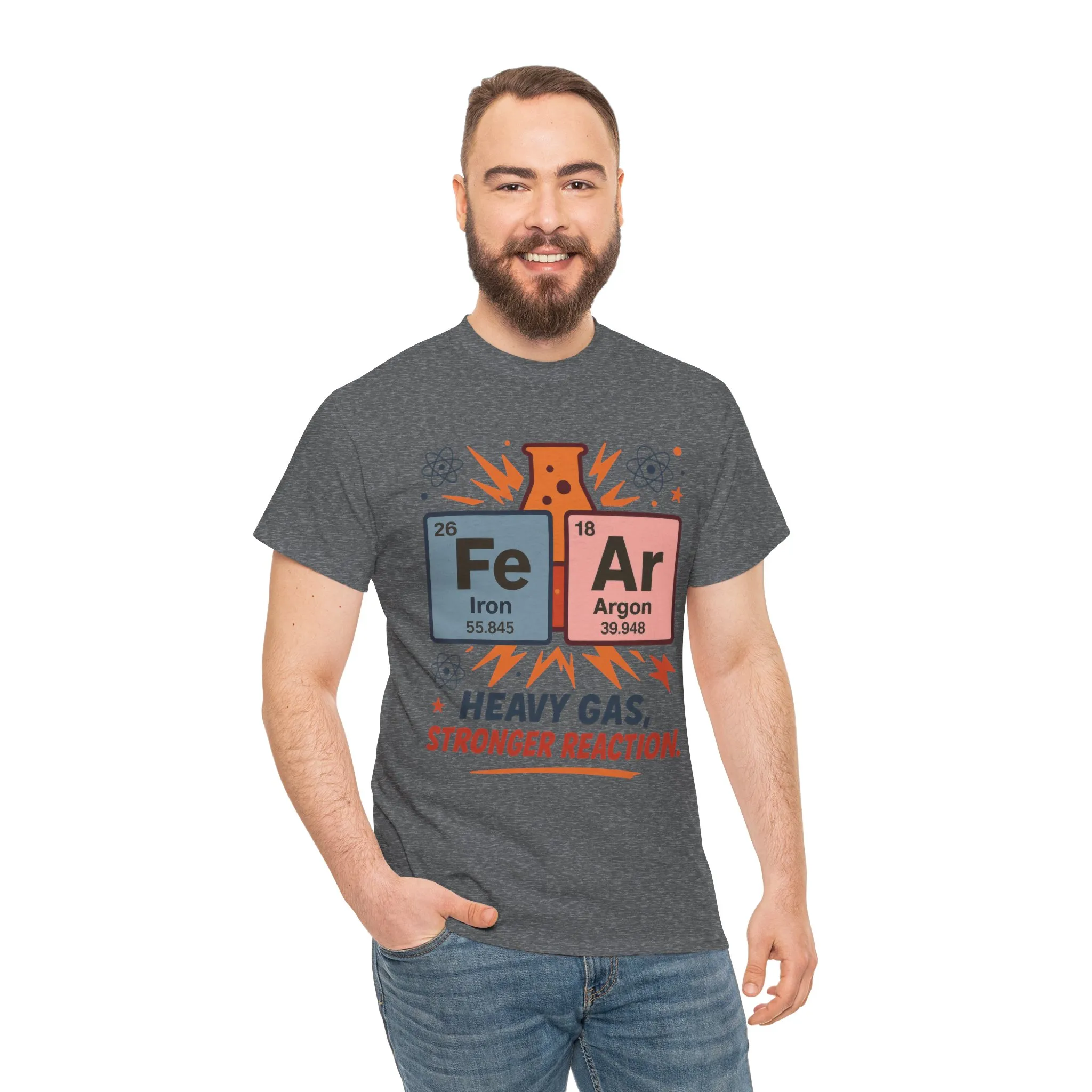 Funny Womens Science T-Shirt, FeAr Element Shirt, Chemistry Tee, Gift for Chemistry Lovers, Elements Table Humorous - Image 32