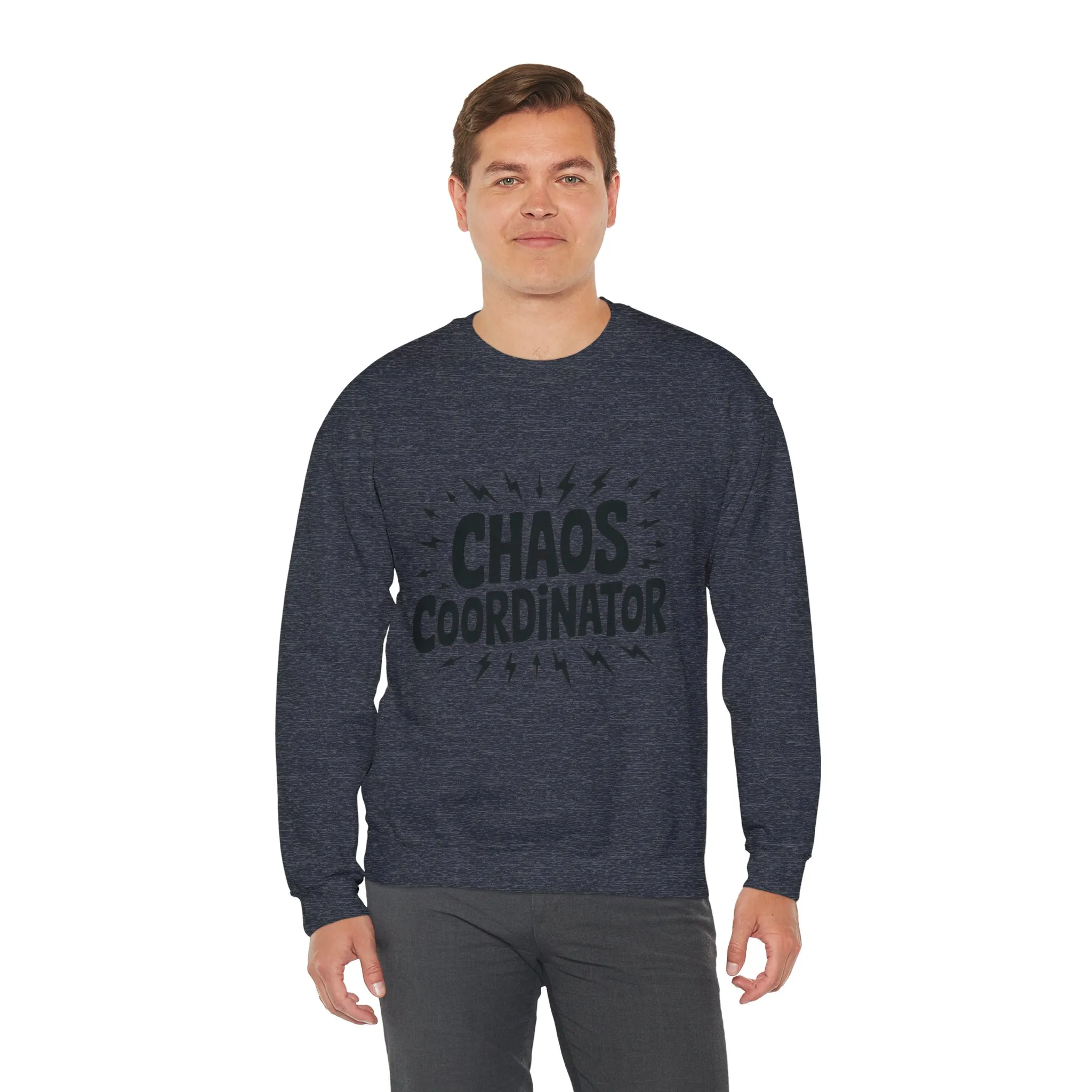 Chaos Coordinator Crewneck Men's Sweatshirt, Funny Gift for Men, Casual Wear, Unique Sweatshirt, Perfect for Everyday Style, Cozy Apparel - Image 47