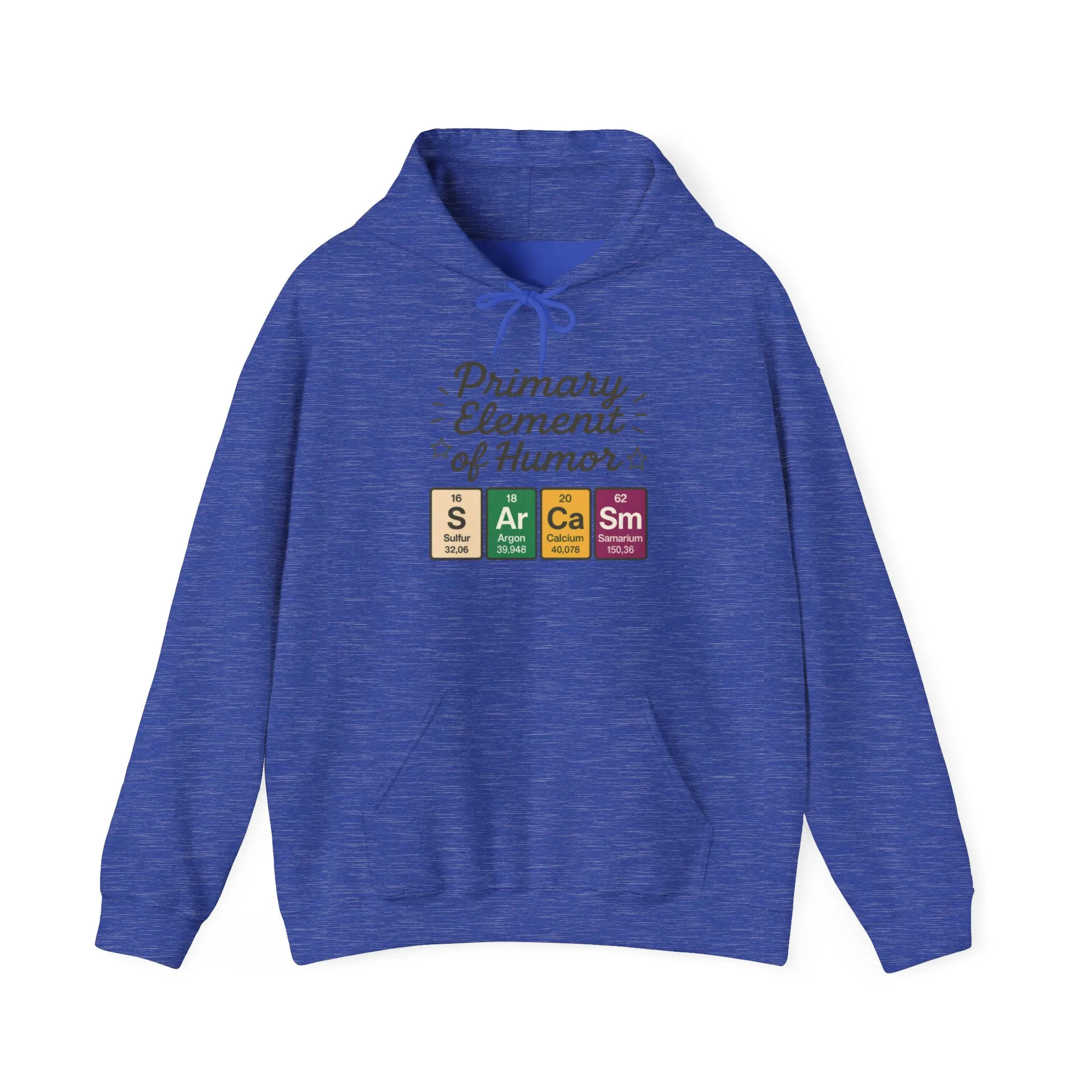 Sarcasm Hoodie for Men, Funny Nerd Hoodie, Primary Element of Humor Sweatshirt, Science Lover Gift for Him, Sarcastic Humor Apparel - Image 45