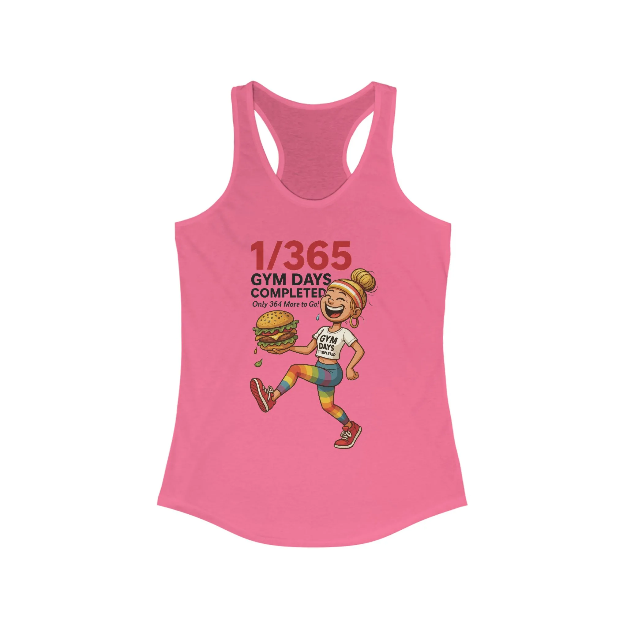 Women's Funny Gym Tank, Workout Tank Top, Lazy Fitness Humor Tee, Gym Motivation Tee, Fun Workout Shirt, Fitness Gift, Gift for Gym Lovers - Image 19