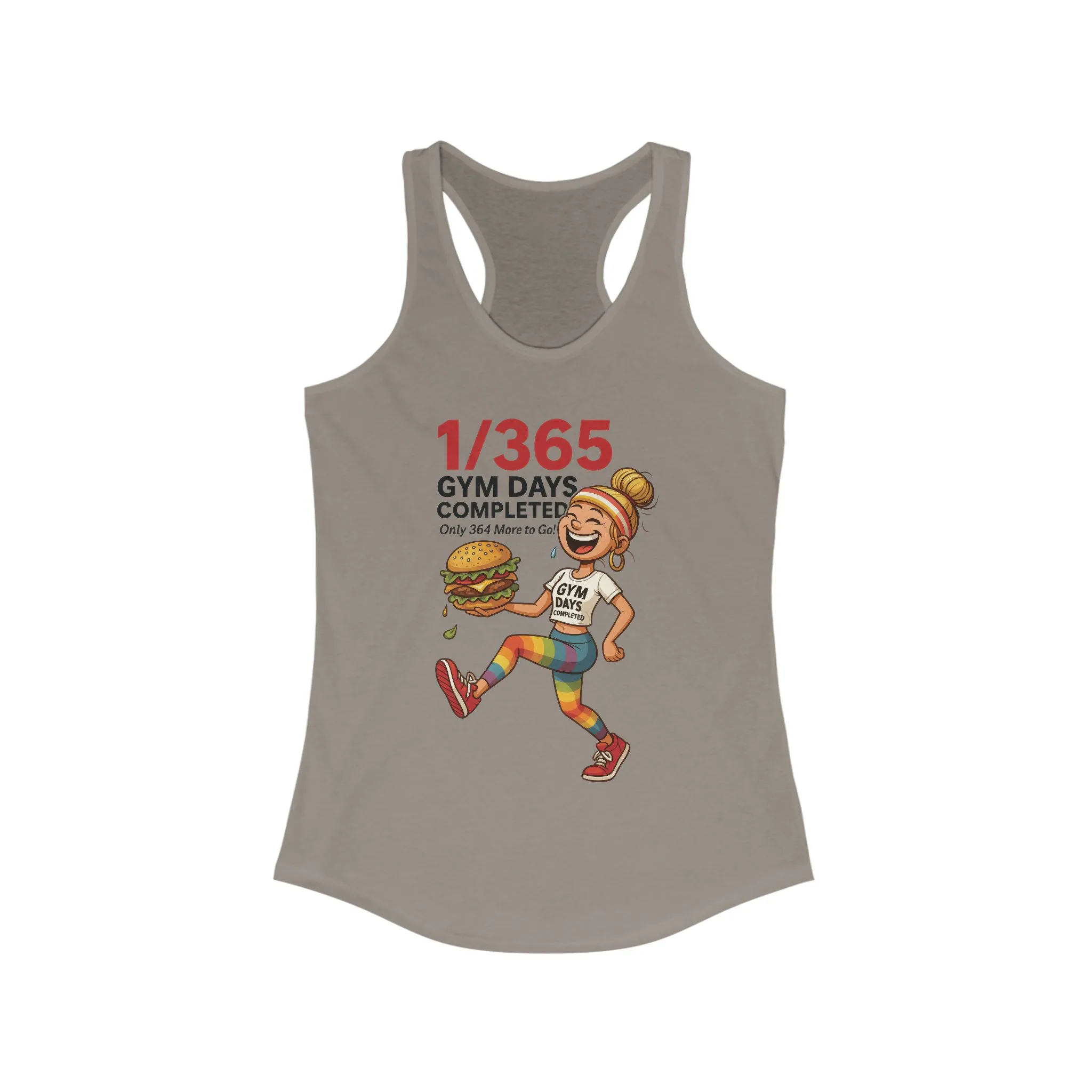 Women's Funny Gym Tank, Workout Tank Top, Lazy Fitness Humor Tee, Gym Motivation Tee, Fun Workout Shirt, Fitness Gift, Gift for Gym Lovers - Image 21