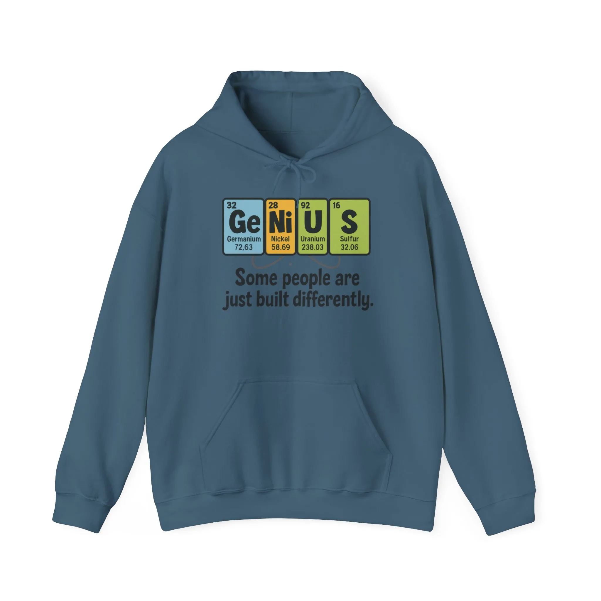 Funny Womens Genius Hoodie, Periodic Table Science Pullover, Nerdy Chemistry Sweatshirt for Her, Science Lover Apparel, Funny Chemistry Gift - Image 37