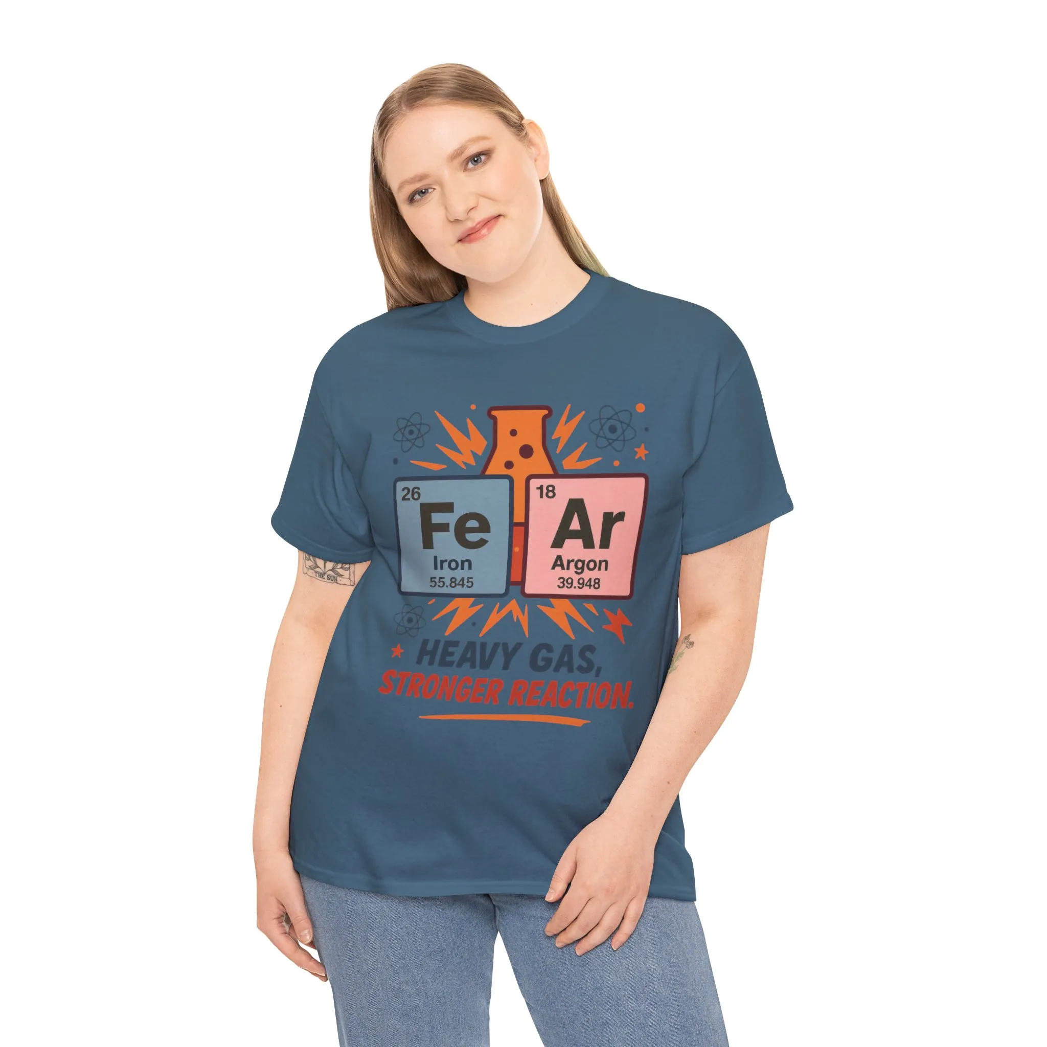 Funny Womens Science T-Shirt, FeAr Element Shirt, Chemistry Tee, Gift for Chemistry Lovers, Elements Table Humorous - Image 15