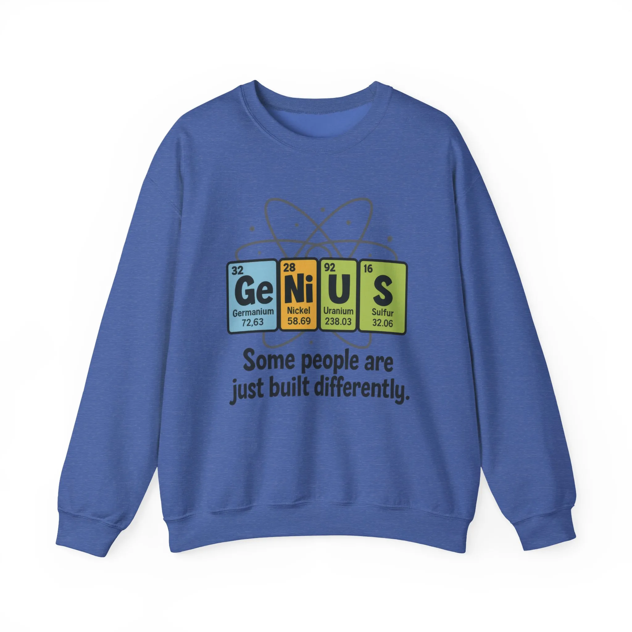 Funny Mens Genius Sweatshirt, Periodic Table Nerd Pullover, Smart Science Gift for Him, Genius Sweatshirt, Science Lovers Gift - Image 23