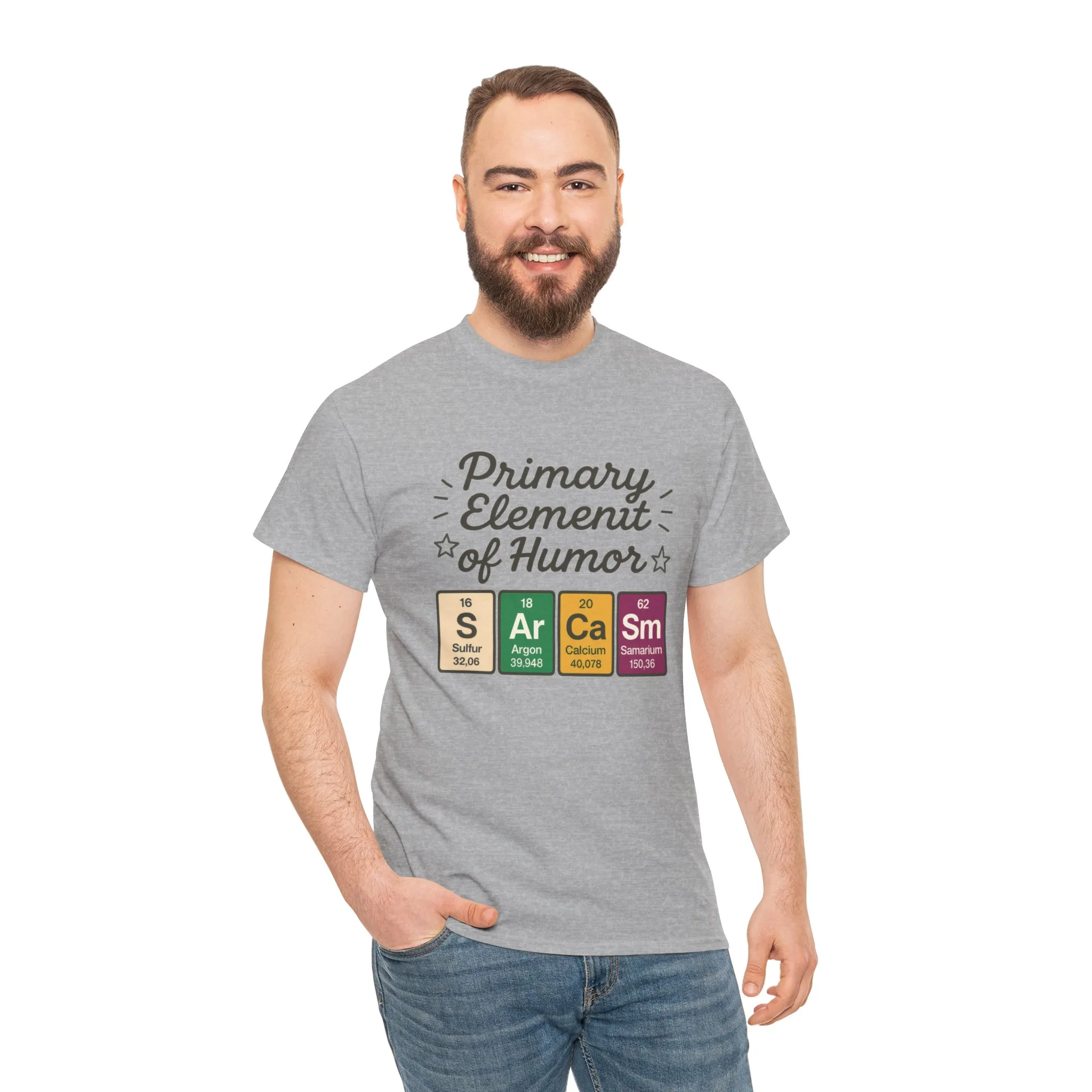 Funny Mens Science T-Shirt, Sarcasm Element of Humor Tee, Periodic Table Nerd Shirt for Him, Humor T-Shirt, Periodic Table Chemistry Humor - Image 11