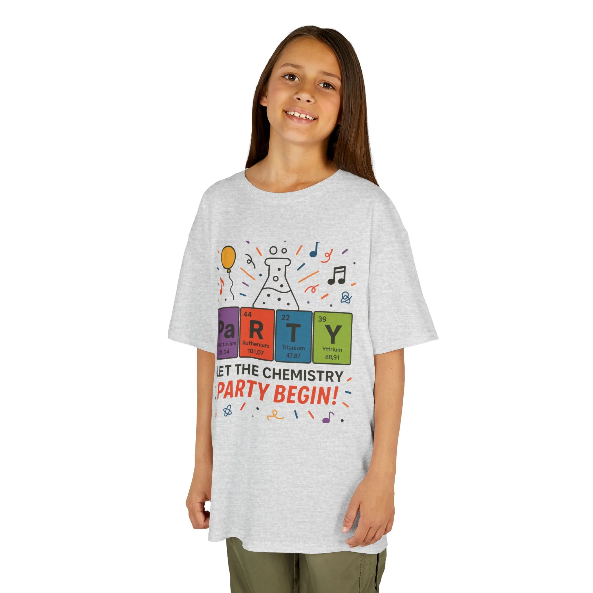 Kids' Chemistry Party T-Shirt, Periodic Table Tee, Funny Science Shirt for Boys & Girls, Science Tee, Unique Educational Apparel - Image 9
