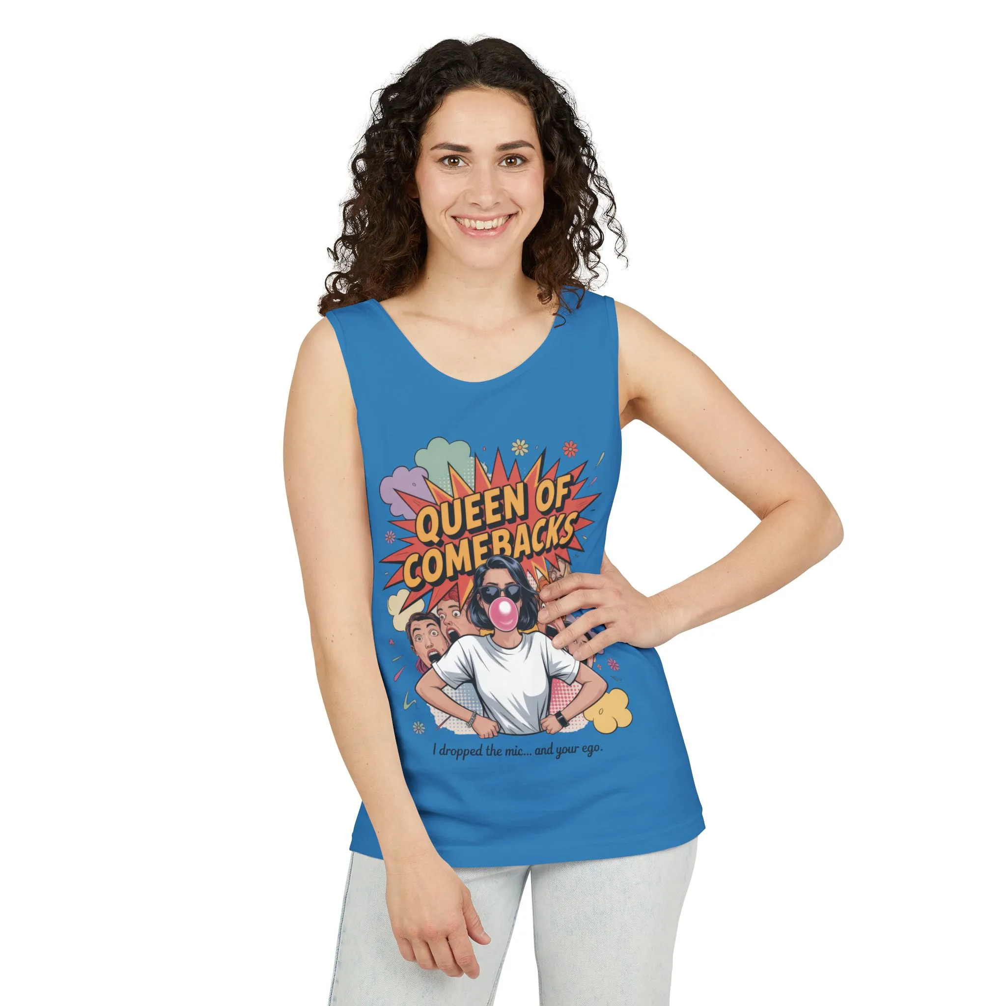 Funny Women's Tank Top, Queen of Comebacks Tee, Funny Graphic Tank, Gift for Her, Casual Wear, Comedy Apparel - Image 12