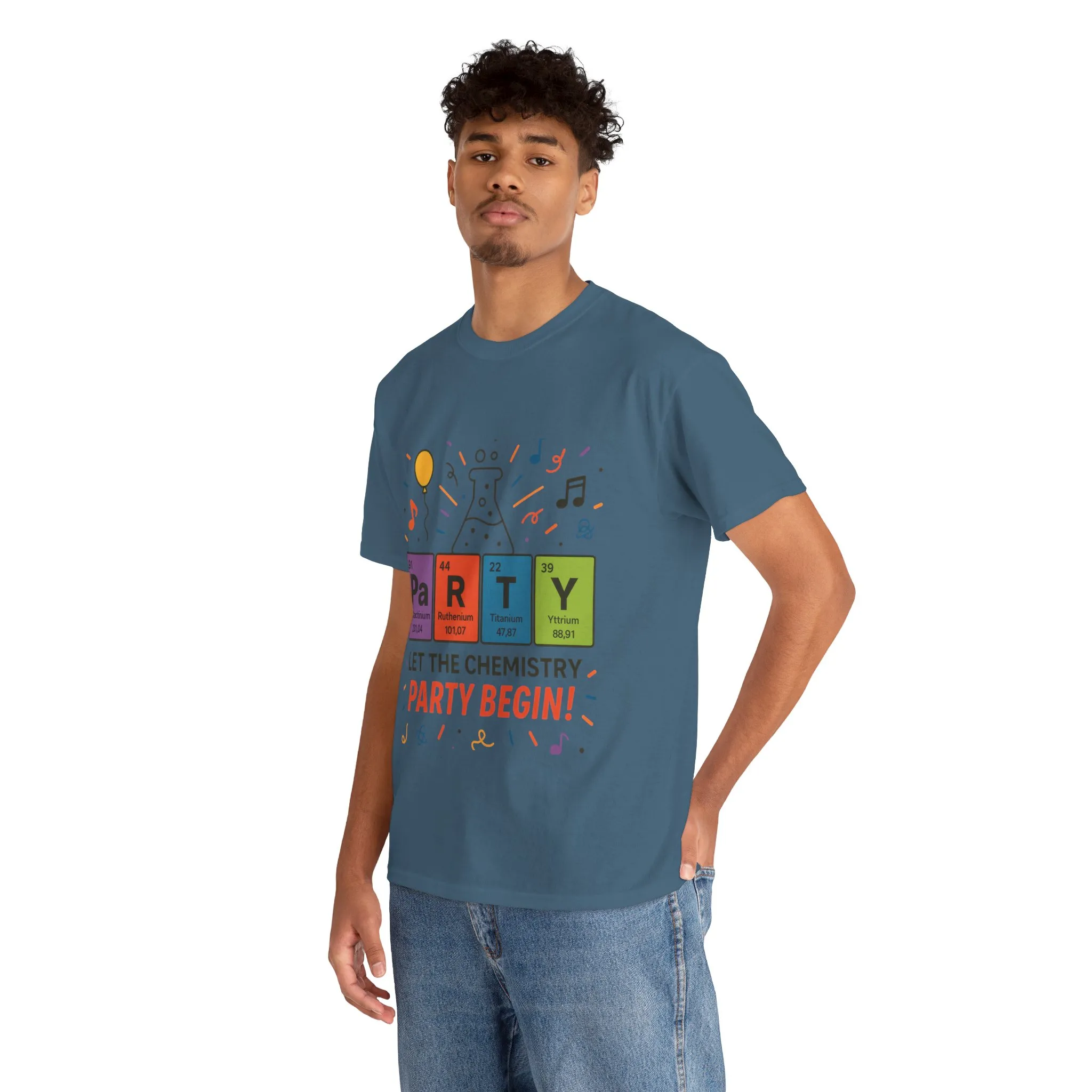 Funny Chemistry Party T-Shirt, Periodic Table PaRTY Tee, Unisex Science Humor Shirt, Gift for Chemistry Teacher,Science Tee, Nerdy Pun Shirt - Image 40