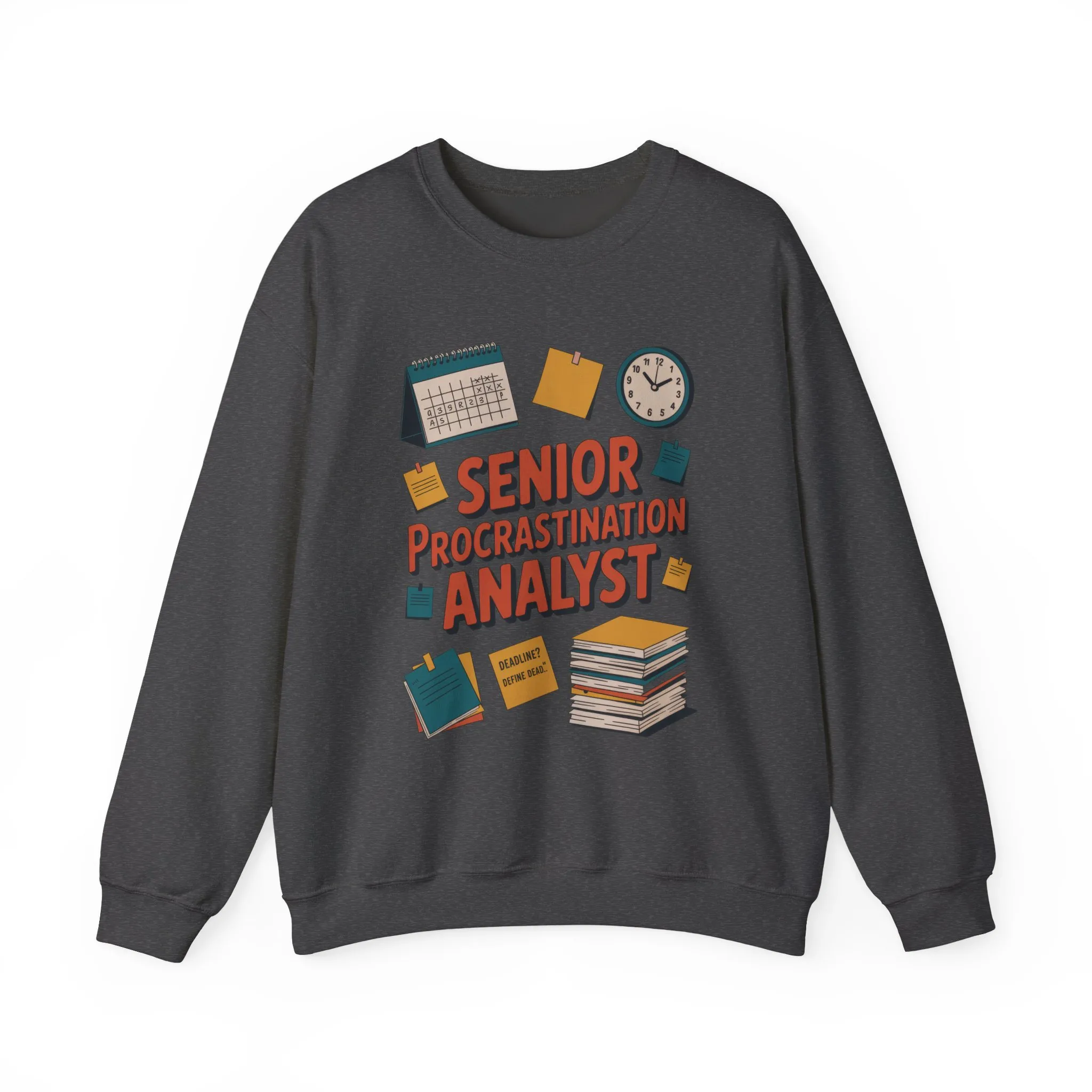 Senior Procrastination Analyst Sweatshirt, Gift for Graduates, Office Humor Apparel, Meme Sweatshirt, Casual Wear, Motivation Humor Apparel - Image 34