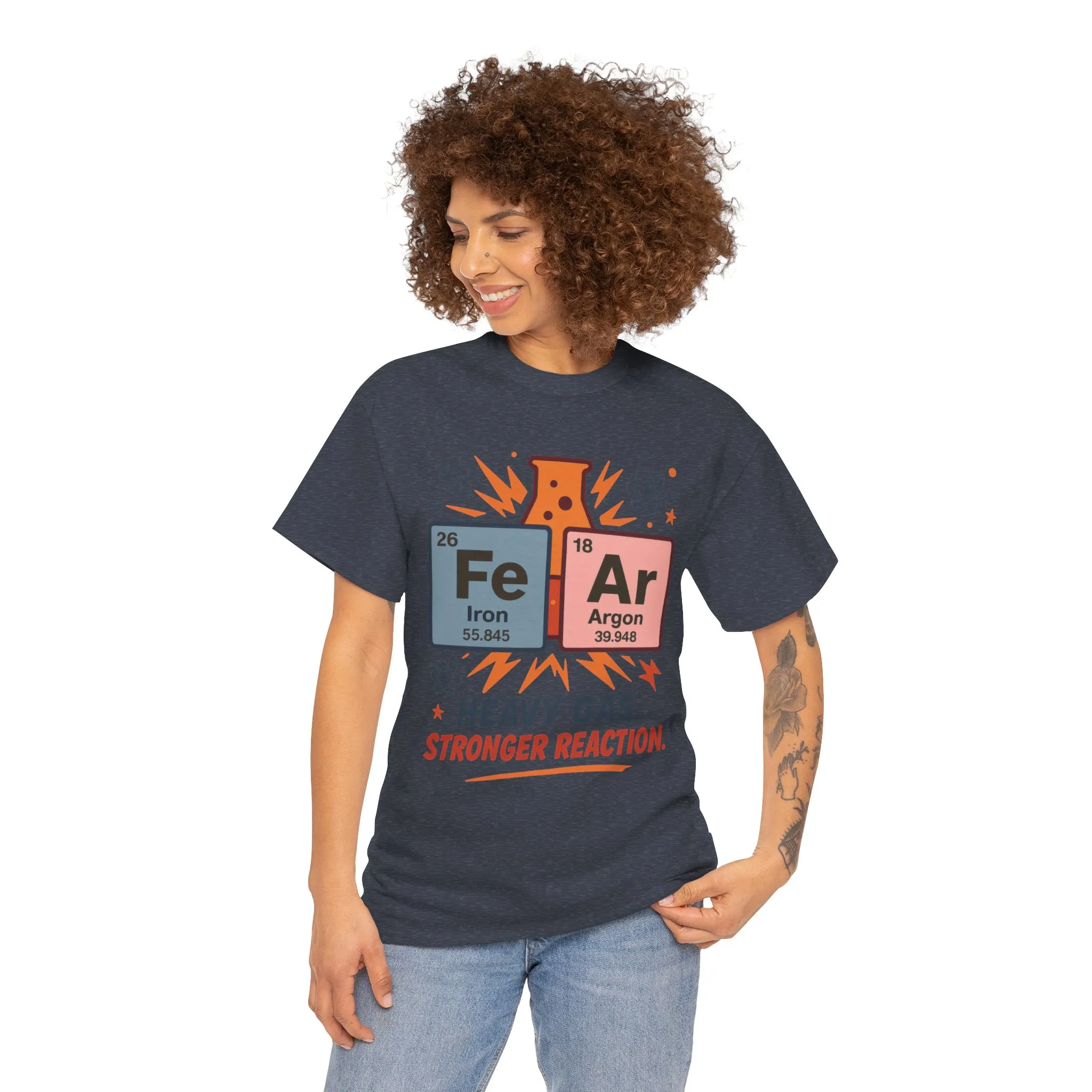 Funny Womens Science T-Shirt, FeAr Element Shirt, Chemistry Tee, Gift for Chemistry Lovers, Elements Table Humorous - Image 23