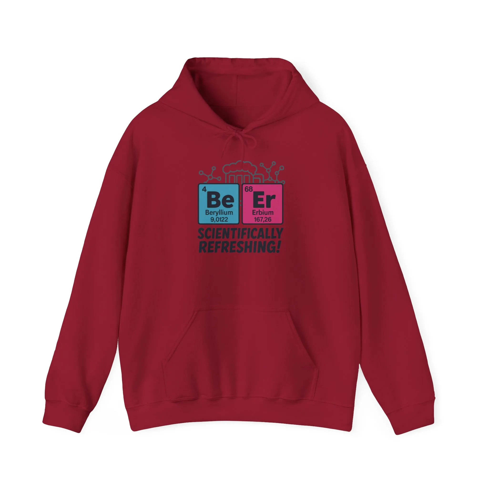 Scientifically Refreshing Beer Mens Hoodie, Gift for Beer Lovers, Science-Inspired Apparel, Perfect for Parties and Gatherings - Image 33