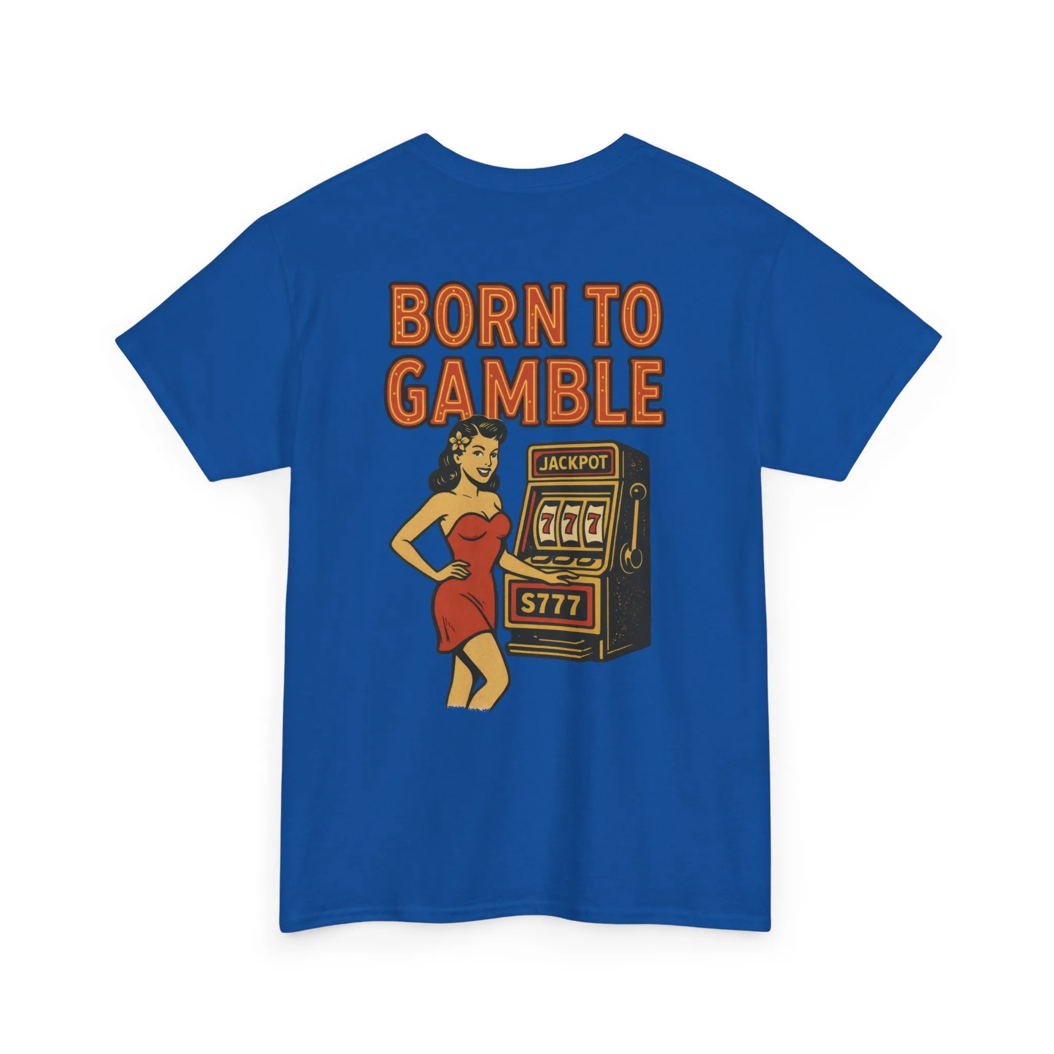 Lucky Hand Unisex Heavy Cotton Tee, Casino T-Shirt, Gambler Gift, Gambling Humor Tee, Playful Gaming Apparel, Lucky Shirt, Slot Machine Tee - Image 30