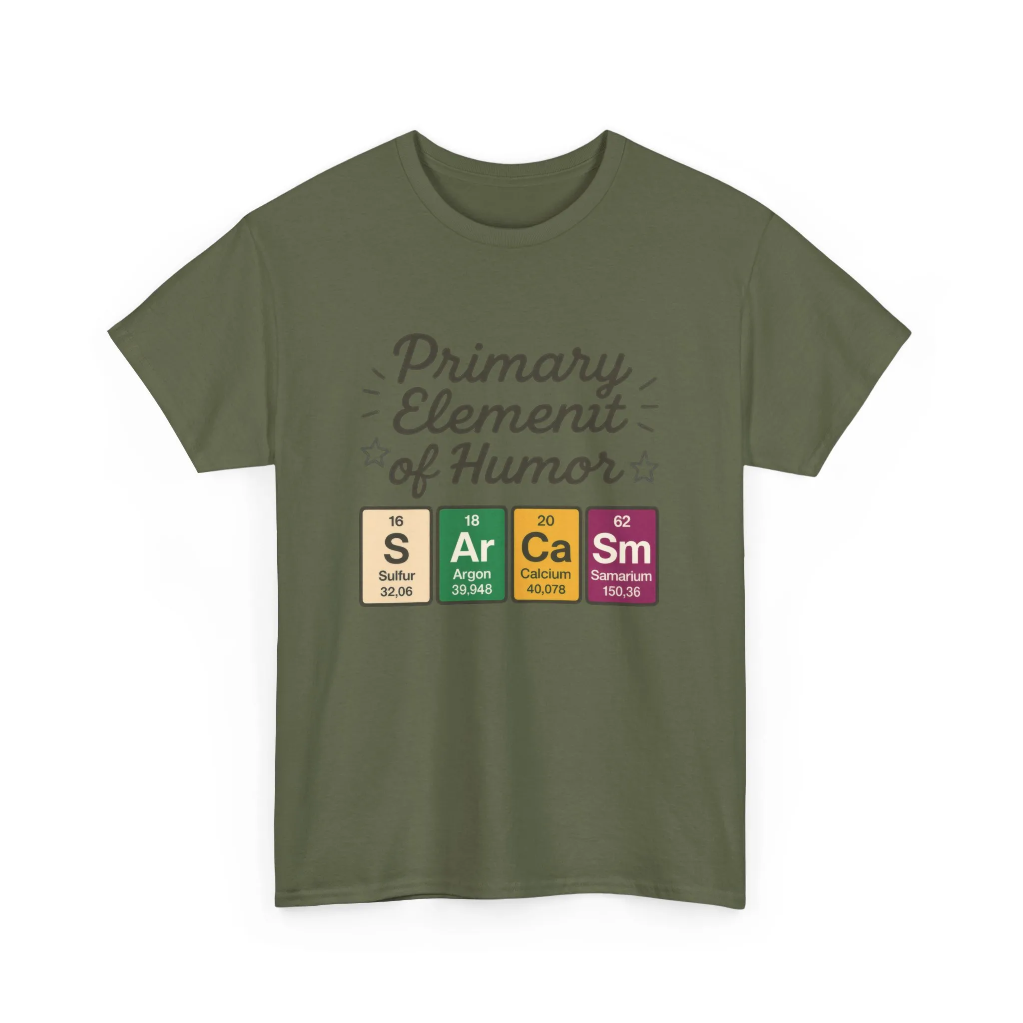 Funny Mens Science T-Shirt, Sarcasm Element of Humor Tee, Periodic Table Nerd Shirt for Him, Humor T-Shirt, Periodic Table Chemistry Humor - Image 25