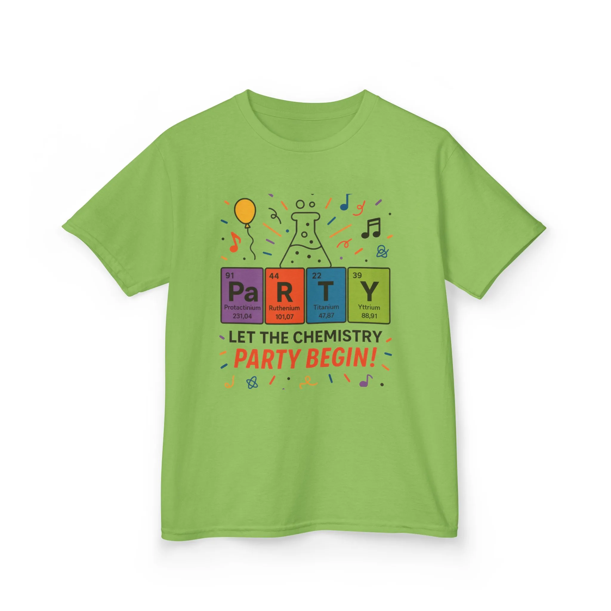 Kids' Chemistry Party T-Shirt, Periodic Table Tee, Funny Science Shirt for Boys & Girls, Science Tee, Unique Educational Apparel - Image 29