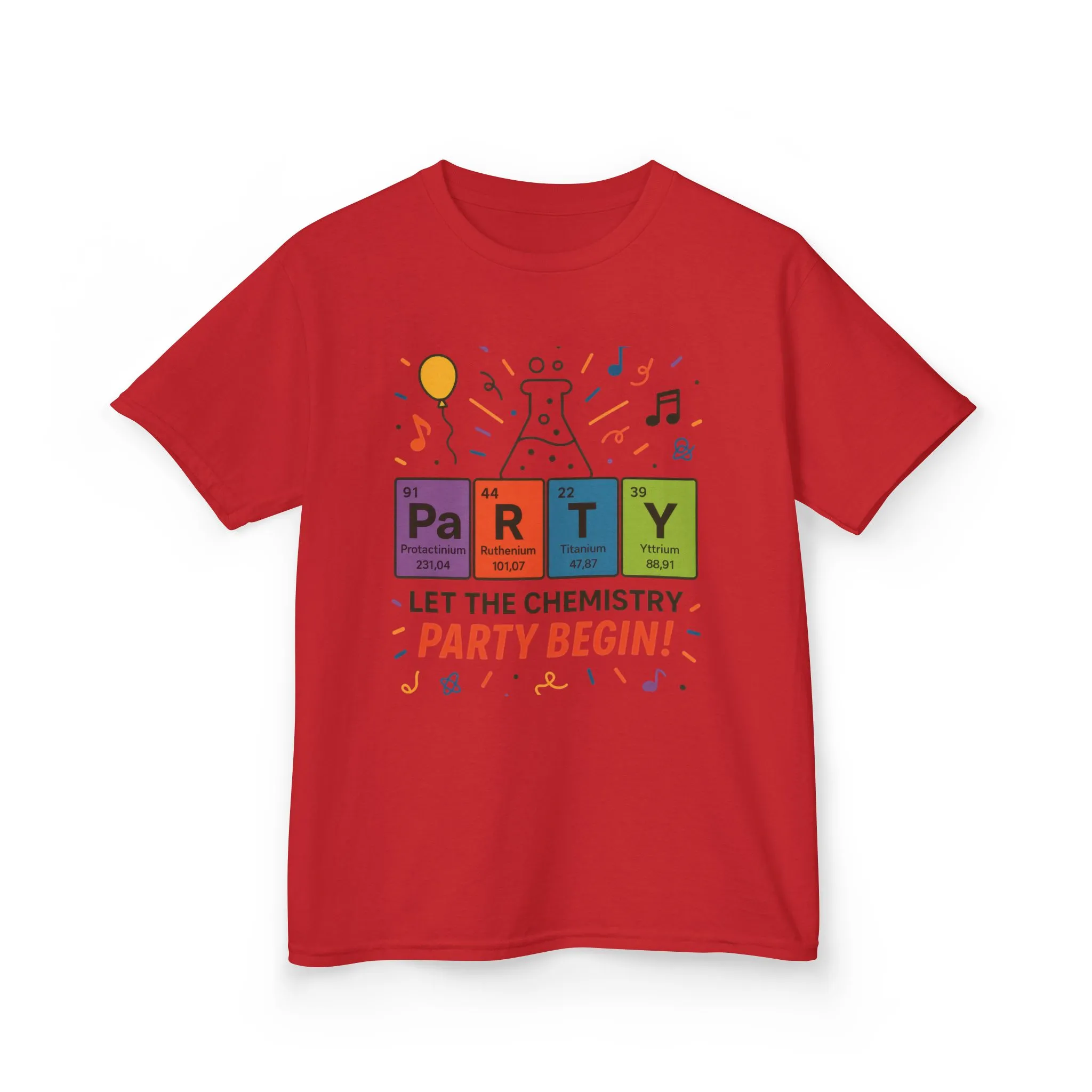 Kids' Chemistry Party T-Shirt, Periodic Table Tee, Funny Science Shirt for Boys & Girls, Science Tee, Unique Educational Apparel - Image 26