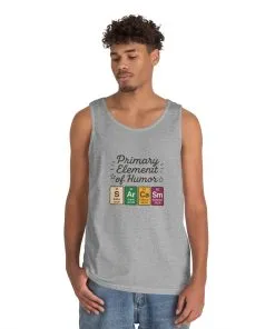 Sarcasm Tank Top for Men, Funny Chemistry Shirt, Science Humor Sleeveless Tee, Nerdy Summer Gym Shirt for Him, Chemistry Elements