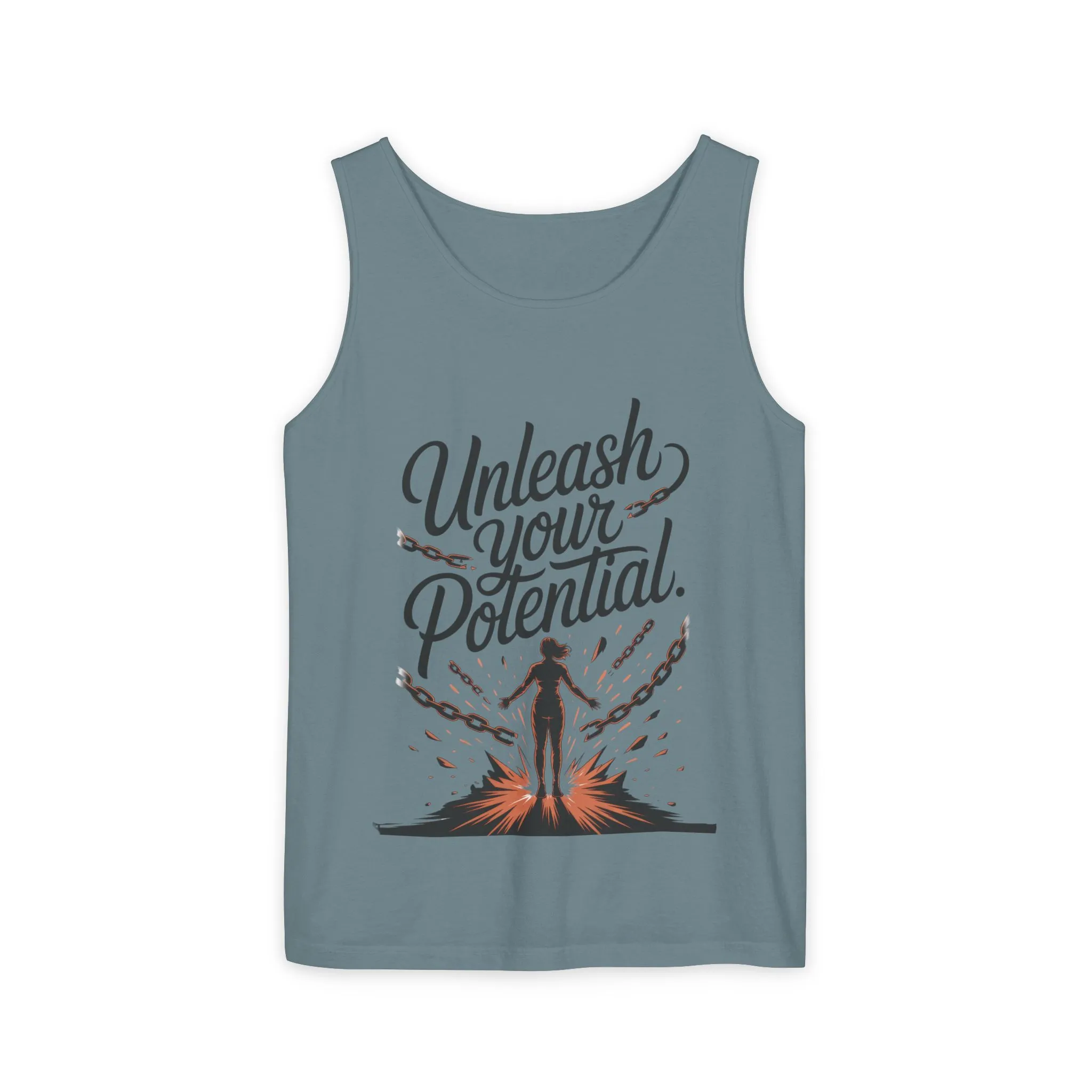Unleash Your Potential Tank Top, Motivational Athletic Gear, Womens Workout Clothing, Inspirational Summer Outfit, Fitness Gift, [...] - Image 17