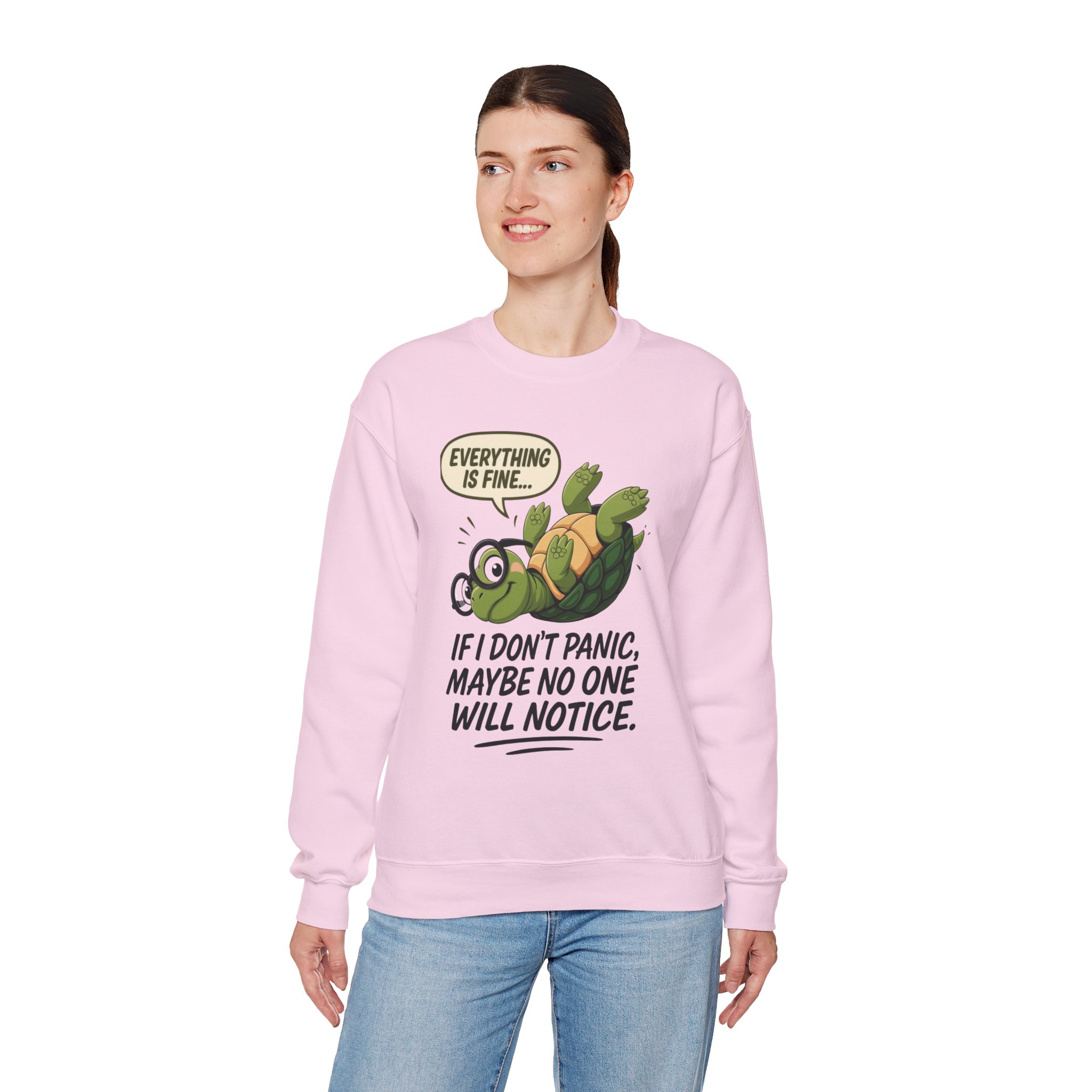 Casual Humor Unisex Sweatshirt, Perfect Gift for Anxiety Relief, Social Anxiety Joke, Quirky Graphic Sweatshirt, Introvert Humor Gift - Image 61