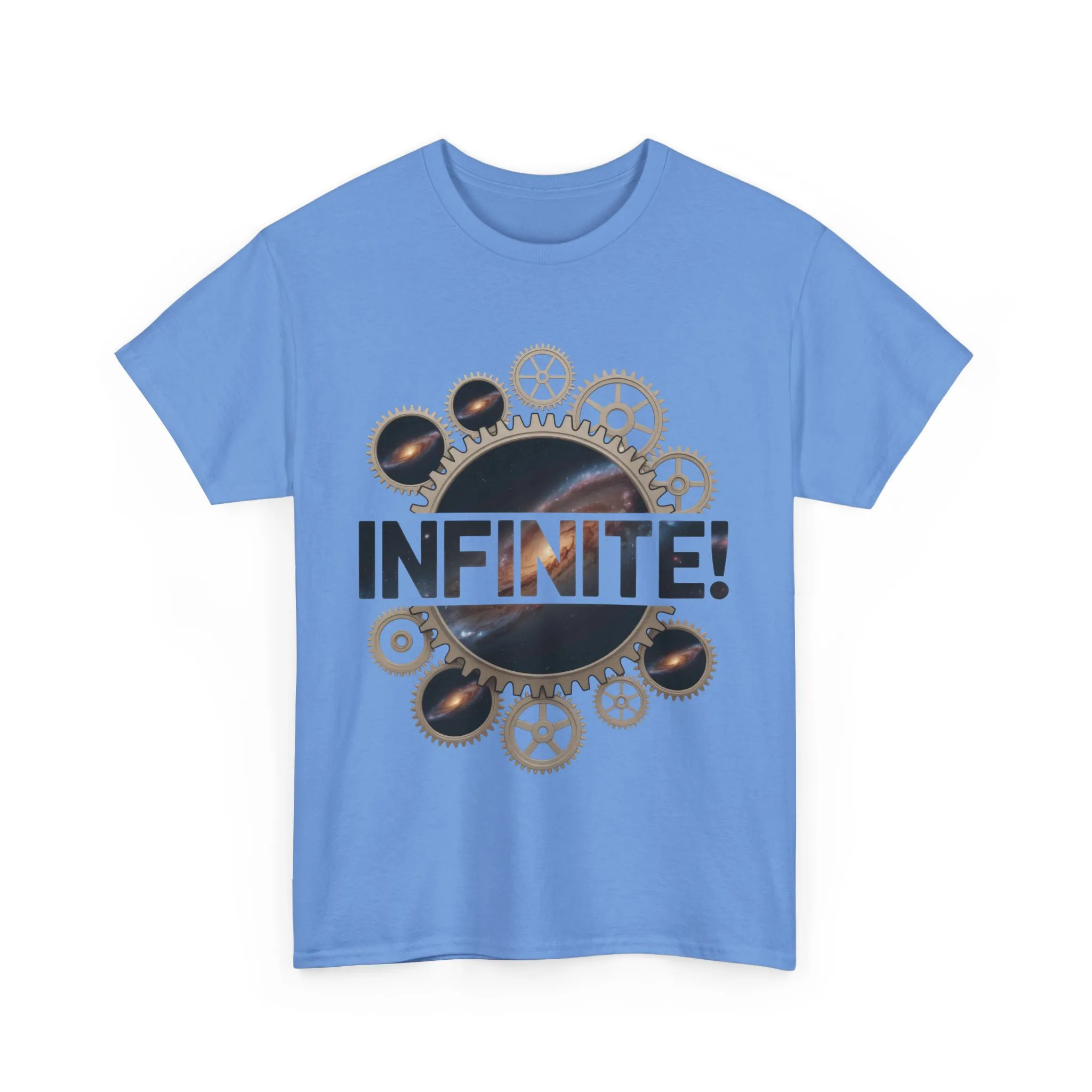 Steampunk Space Gears T-Shirt, Unisex Infinite Universe Graphic Tee, Cosmic Mechanical Design Tee for Sci-Fi & Engineering Lovers - Image 22