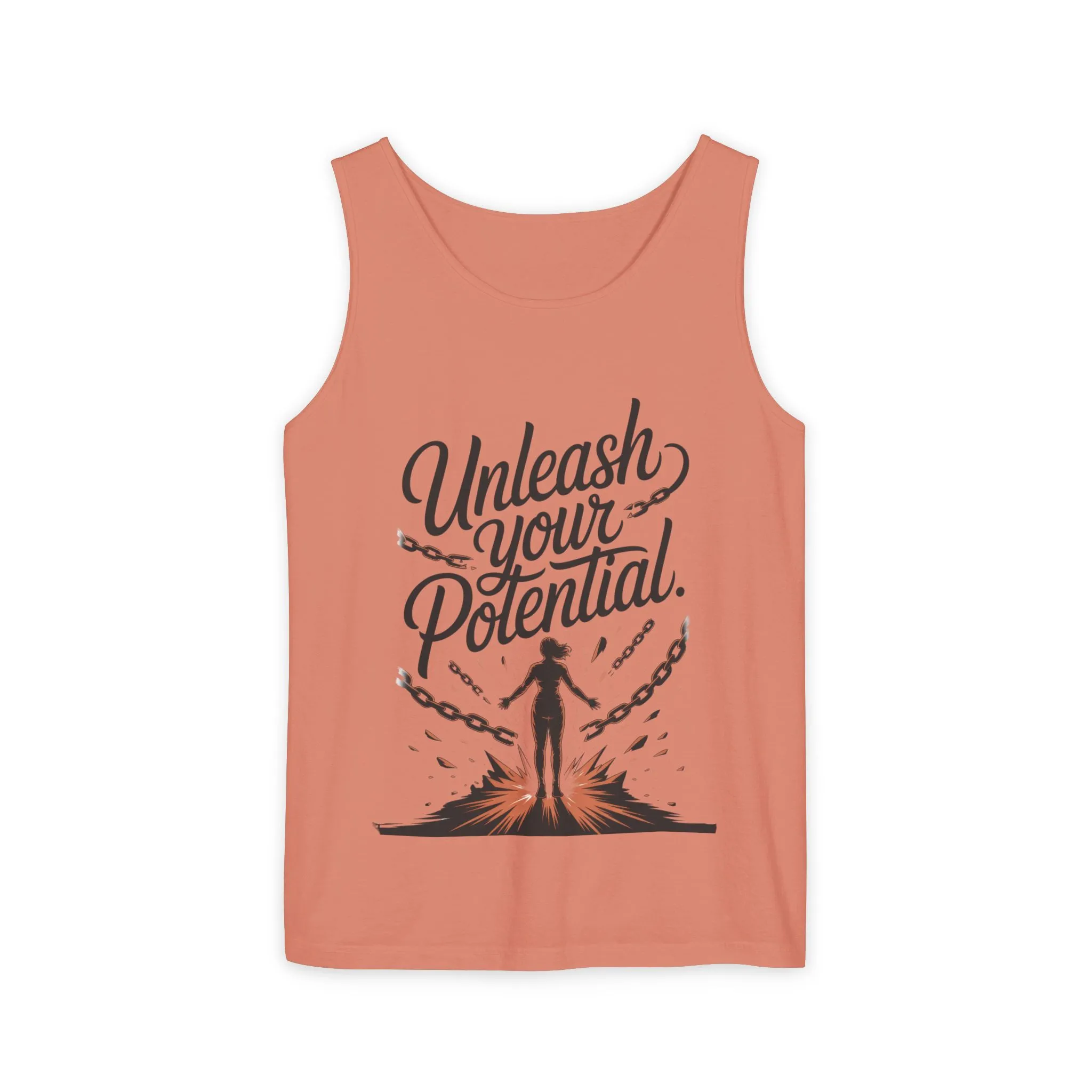 Unleash Your Potential Tank Top, Motivational Athletic Gear, Womens Workout Clothing, Inspirational Summer Outfit, Fitness Gift, [...] - Image 2