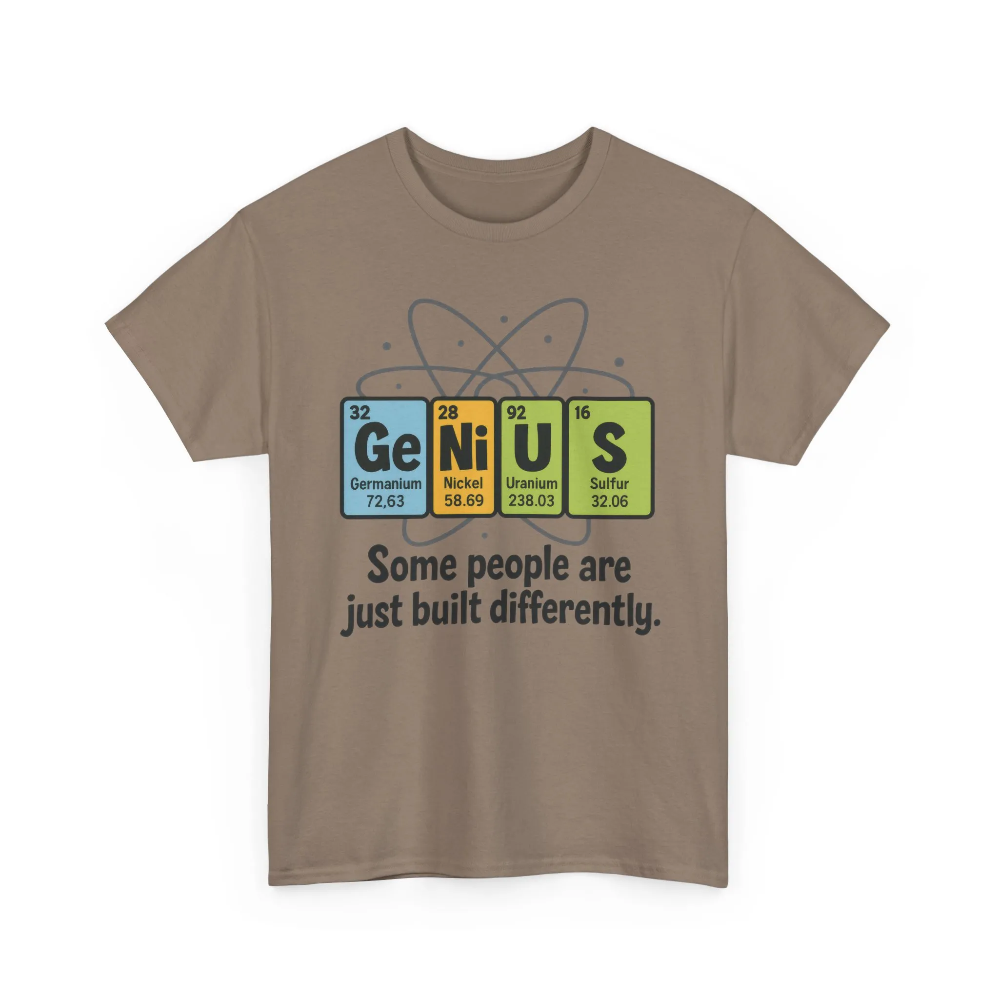Funny Mens Genius T-Shirt, Periodic Table Nerd Shirt, Science Humor Tee for Smart Guys, Perfect Gift for Science Lovers - Image 7