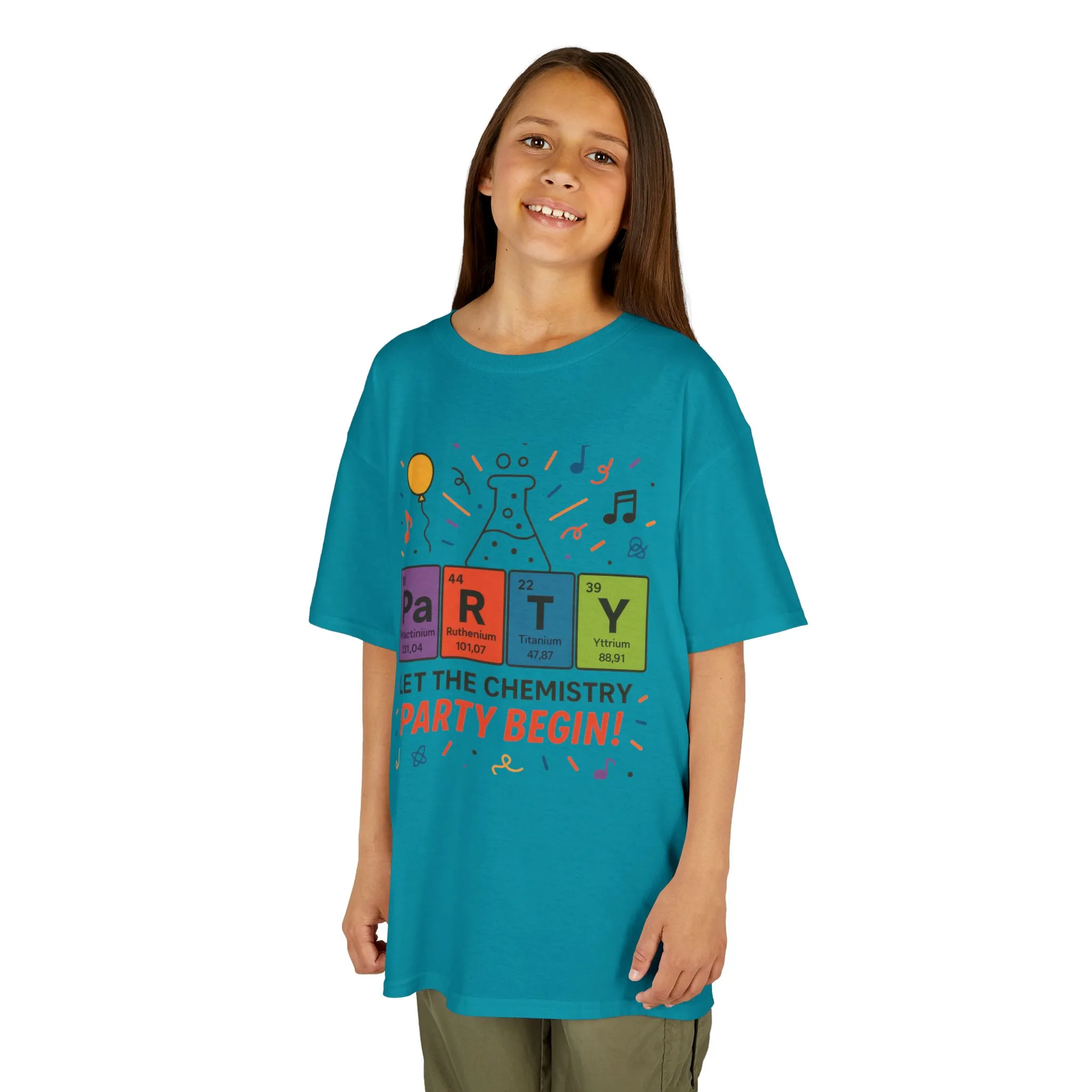 Kids' Chemistry Party T-Shirt, Periodic Table Tee, Funny Science Shirt for Boys & Girls, Science Tee, Unique Educational Apparel - Image 34