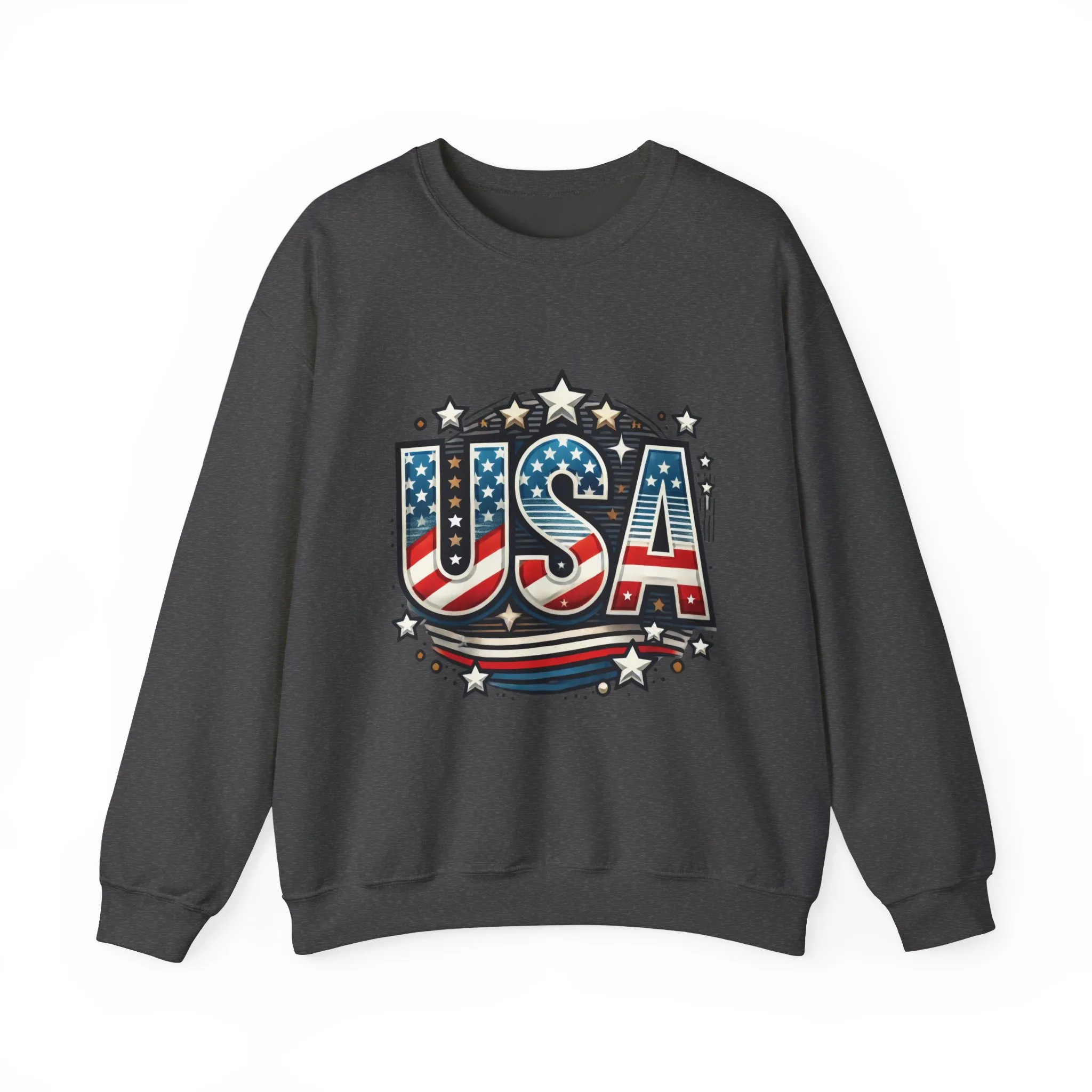 USA Pride Crewneck Sweatshirt, Comfortable Unisex Top, Great for Fourth of July, Independence Day, Everyday Wear, Cozy Gift - Image 15