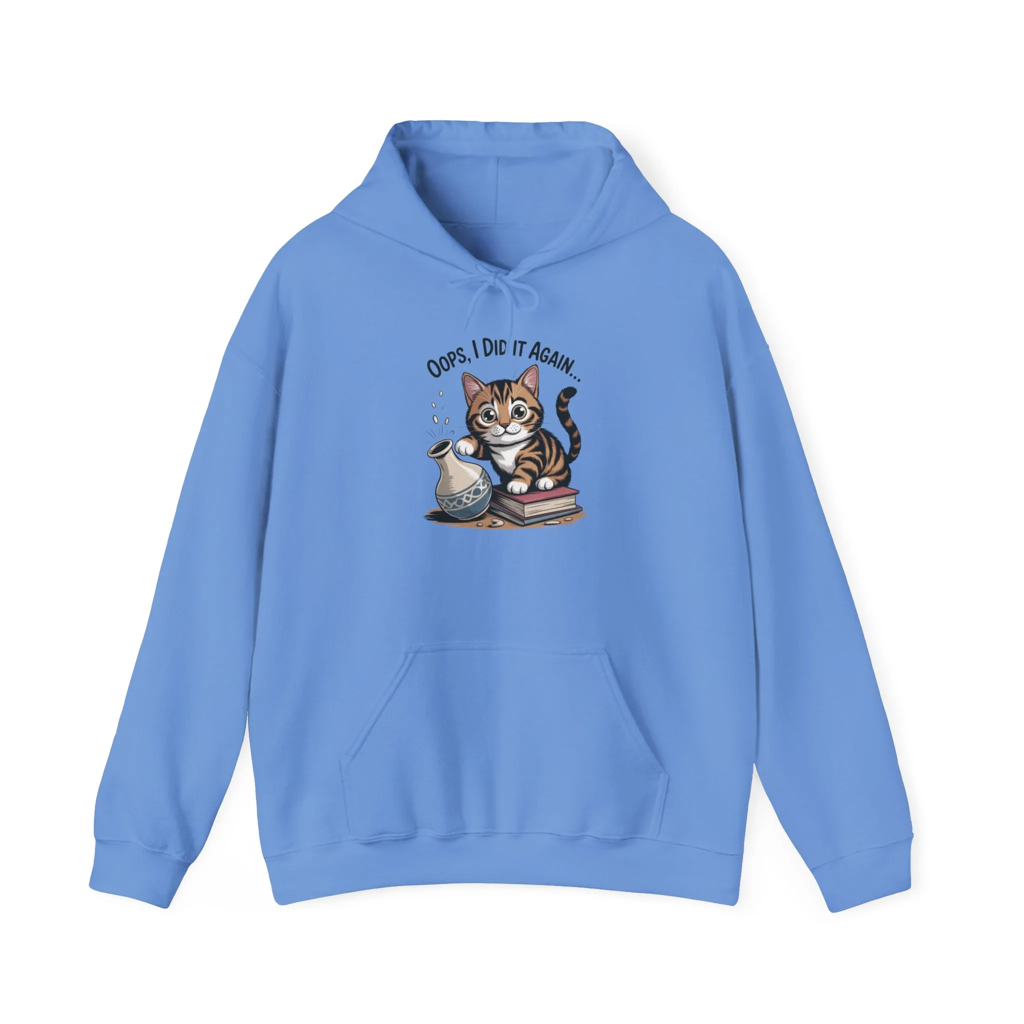 Cat Lover's Hoodie: Oops, I Did It Again, Funny Sweatshirt, Gifts for Animal Lovers, Cozy Hooded Sweatshirt, Pet Owner Apparel, Cute [...] - Image 17