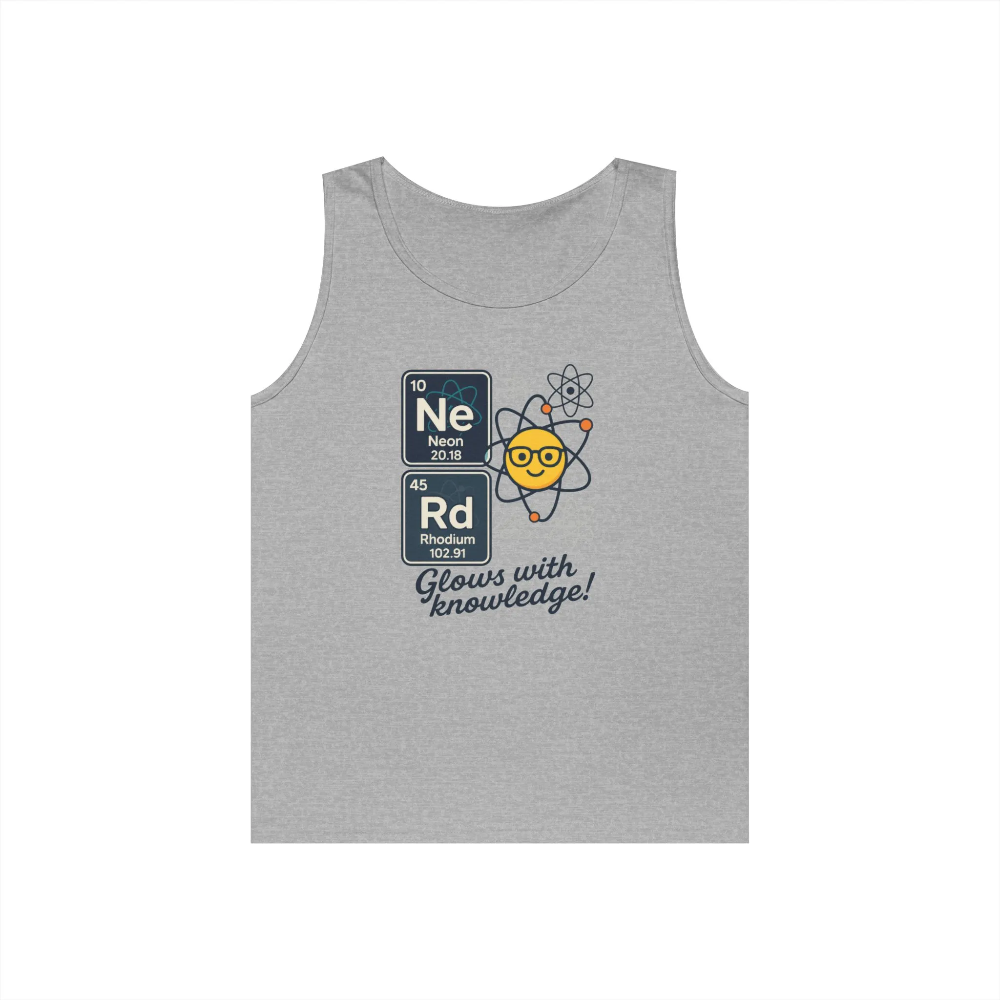 Nerd Tank Top for Men, Funny Science Shirt, Periodic Table Sleeveless Tee, Geeky Workout Shirt, Gift for Teachers, gift for Science Events - Image 7