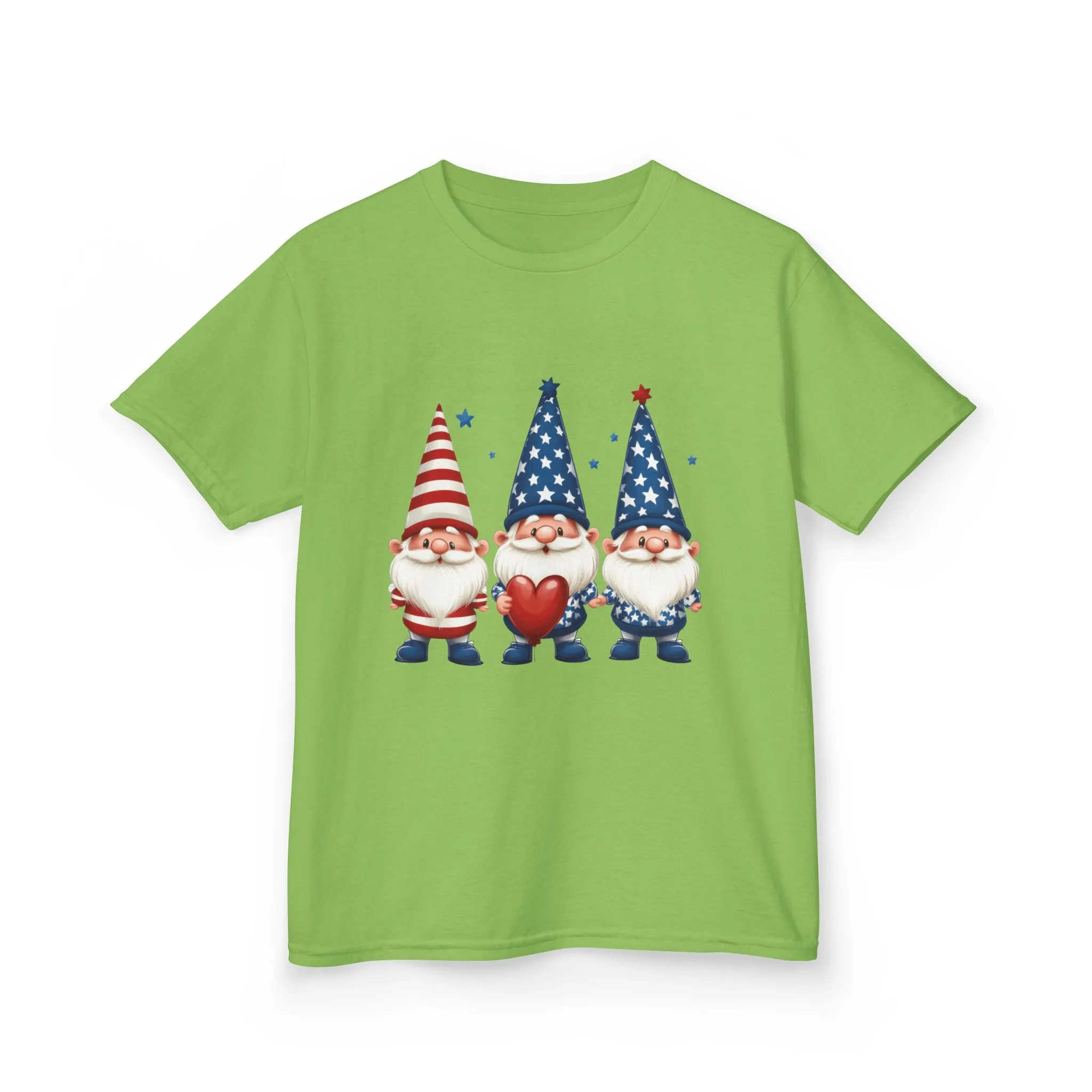 Patriotic Gnome Kids Tee, Cute 4th of July Shirt, Adorable Summer Outfit, Kids Casual Wear, Independence Day Gift - Image 19