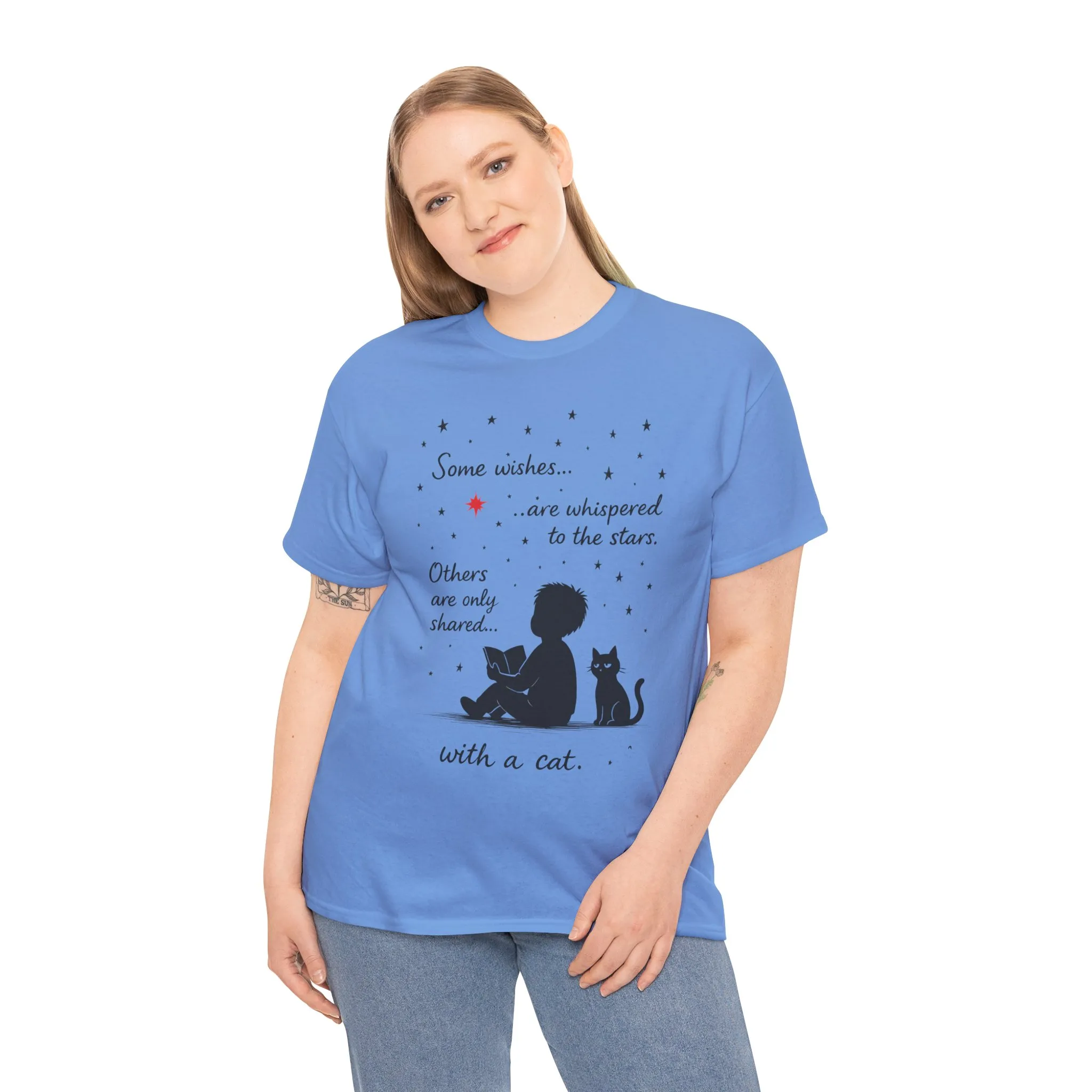 Whimsical Cat Lover Womens Tee, Cozy Cotton T-Shirt, Perfect Gift for Cat Lovers, Pet Owner Gift, Birthday or Cat Appreciation Day - Image 21