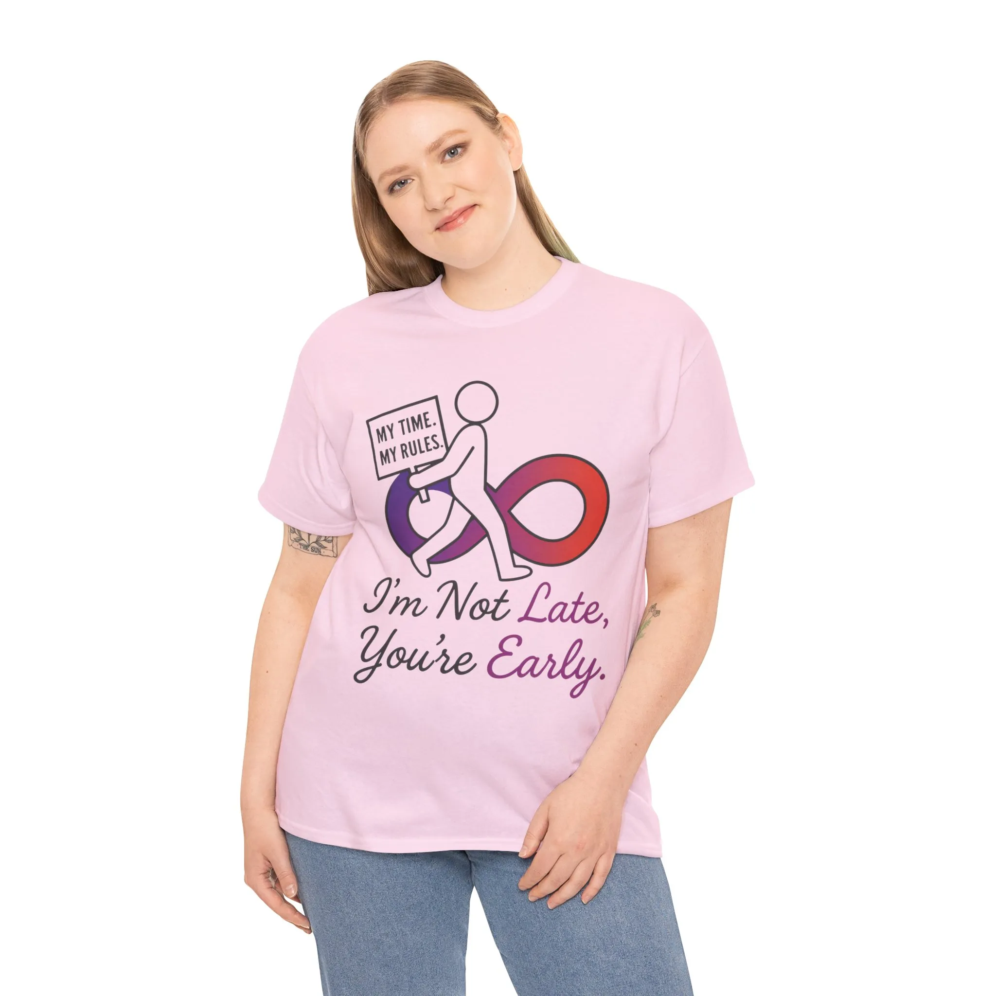 My Time My Rules Women's Heavy Cotton Tee, Funny T-Shirt, Casual Wear, women empowerment tee, confident woman shirt, self love t shirt - Image 36