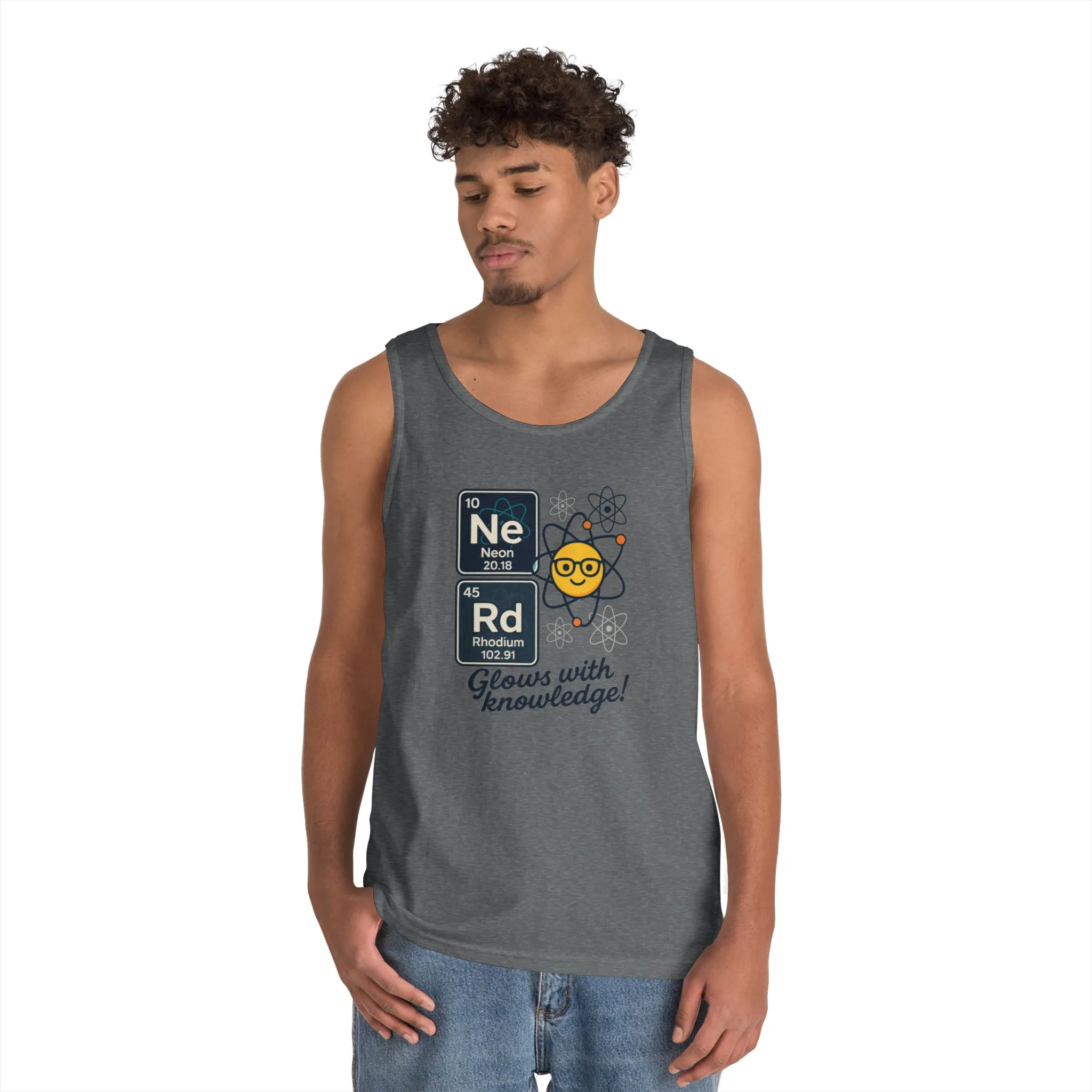 Nerd Tank Top for Men, Funny Science Shirt, Periodic Table Sleeveless Tee, Geeky Workout Shirt, Gift for Teachers, gift for Science Events - Image 11