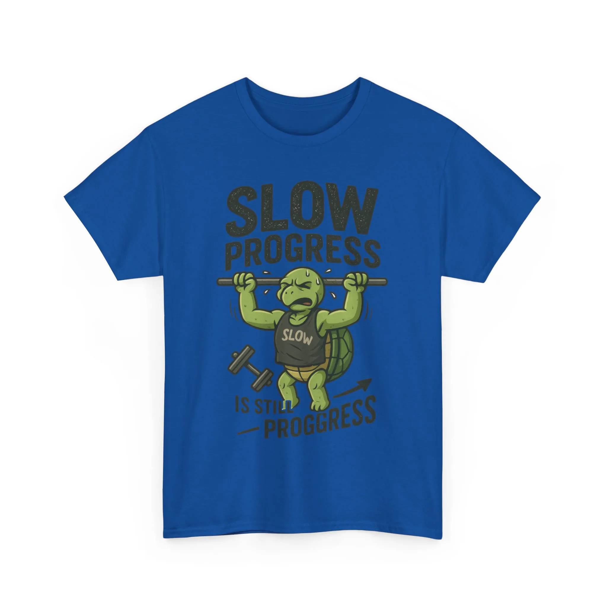 Slow Progress Gym Shirt, Funny Turtle Workout Tee for Men, Motivational Fitness Gift, Humor T-Shirt, Unisex Activewear, Workout Gift - Image 25