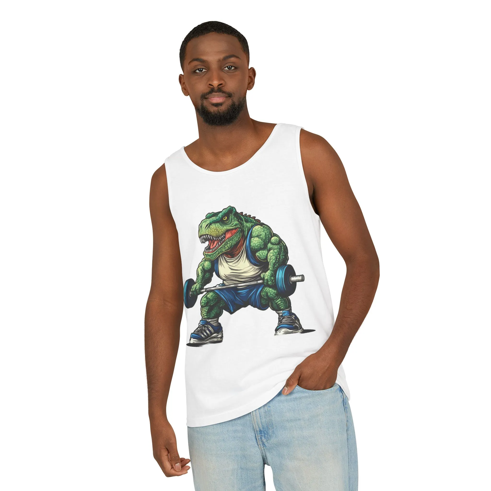 Muscle Monster Mens Tank Top, Fitness Workout Shirt, Gym Apparel, Exercise Gift, Mens Athletic Wear, Weightlifting Tank - Image 6