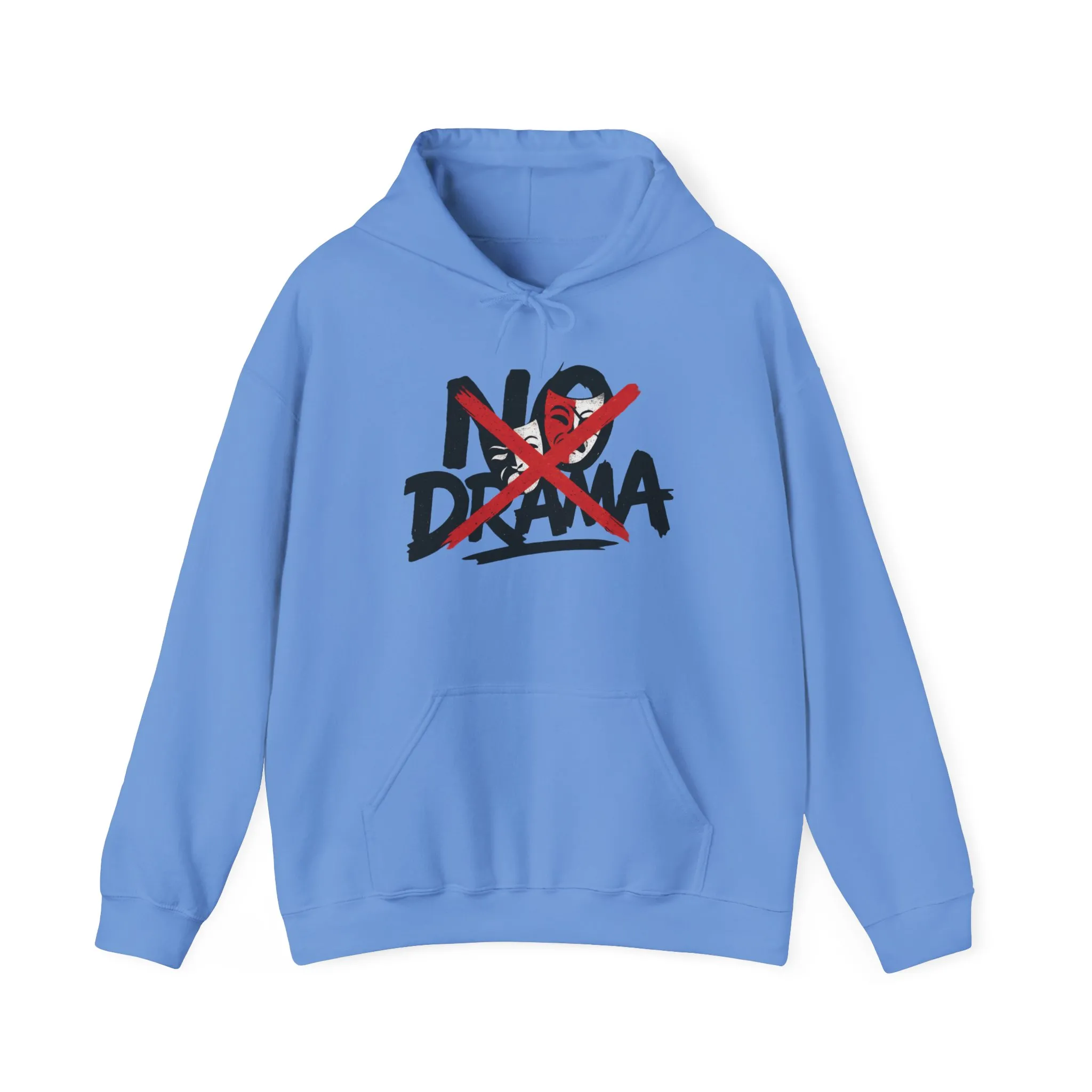 No Drama Womens Hooded Sweatshirt, Cozy Hoodie, Casual Gift, Relaxed Style, Everyday Wear, Funny Sweatshirt - Image 13