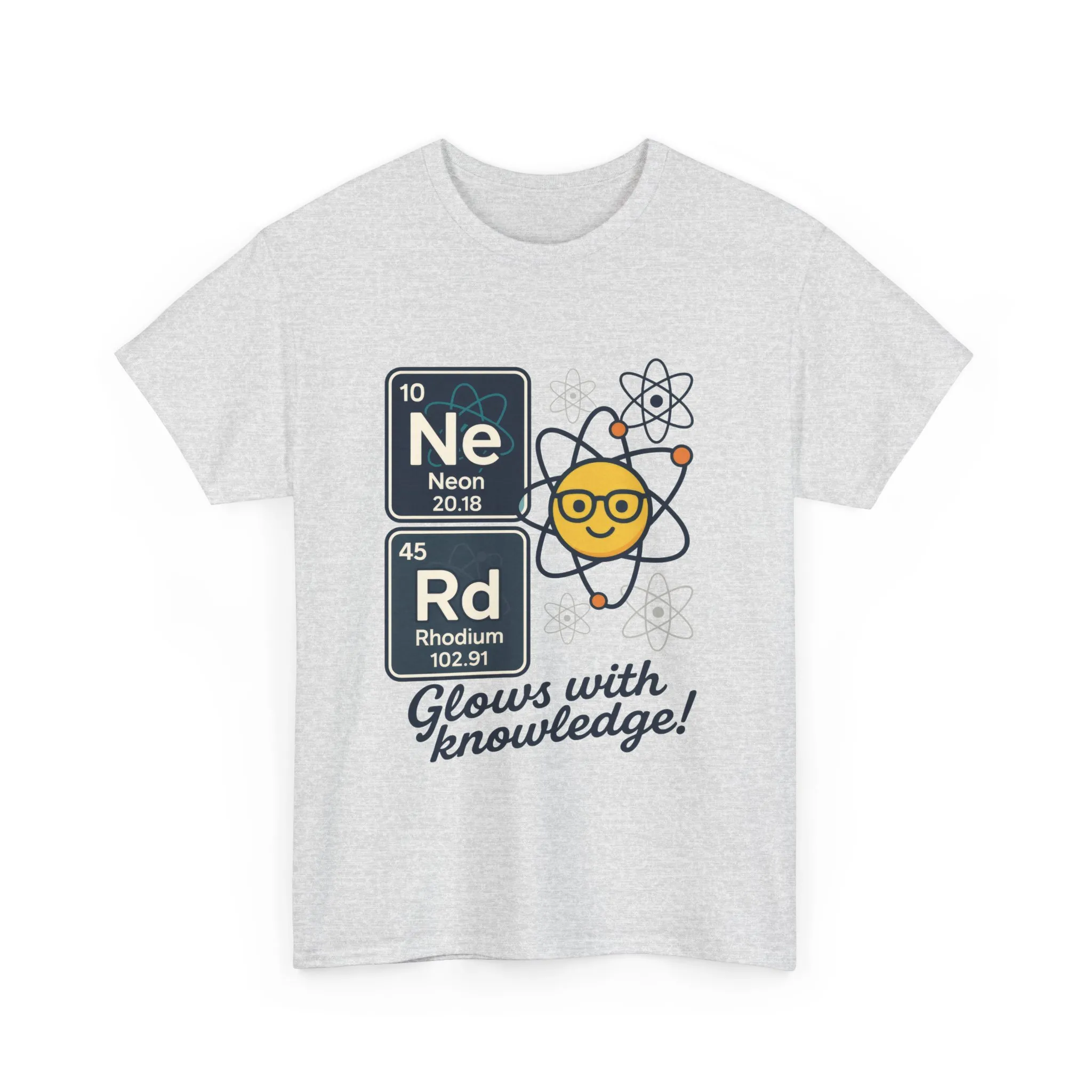 Funny Womens Nerd T-Shirt, NeRd Periodic Table Shirt, Glowing Knowledge Tee, Science Lover Gift, Chemistry Shirt, STEM Apparel, Science Tee - Image 22
