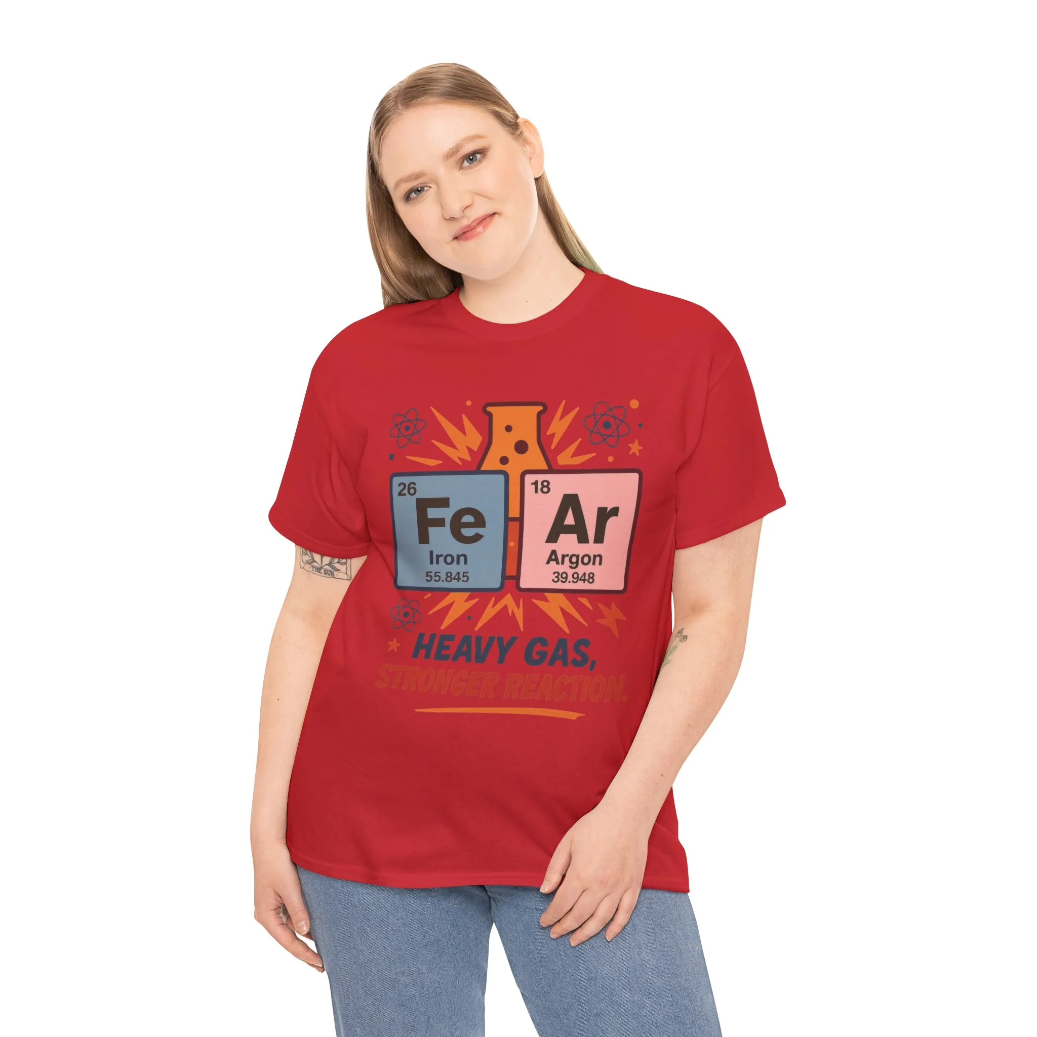 Funny Womens Science T-Shirt, FeAr Element Shirt, Chemistry Tee, Gift for Chemistry Lovers, Elements Table Humorous - Image 28