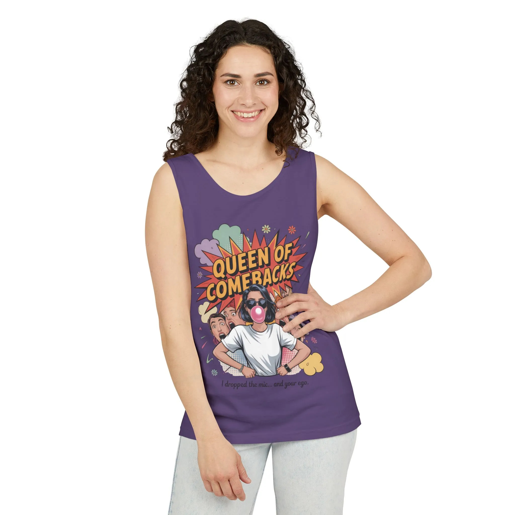 Funny Women's Tank Top, Queen of Comebacks Tee, Funny Graphic Tank, Gift for Her, Casual Wear, Comedy Apparel - Image 16