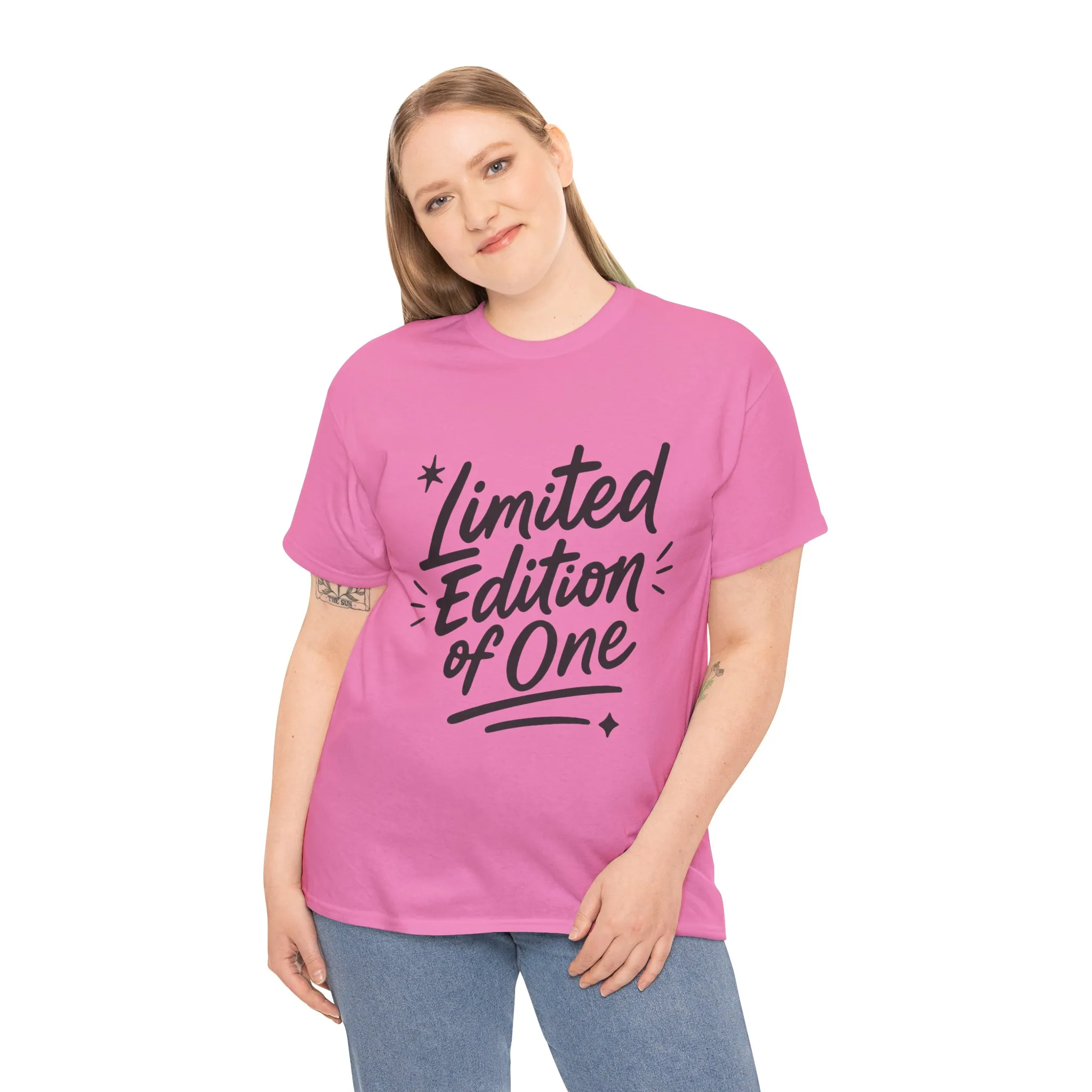 Limited Edition Women's Heavy Cotton Tee, Casual Style, Birthday, Self-Confidence, Self-love, Positive Message Women's T-Shirt - Image 33
