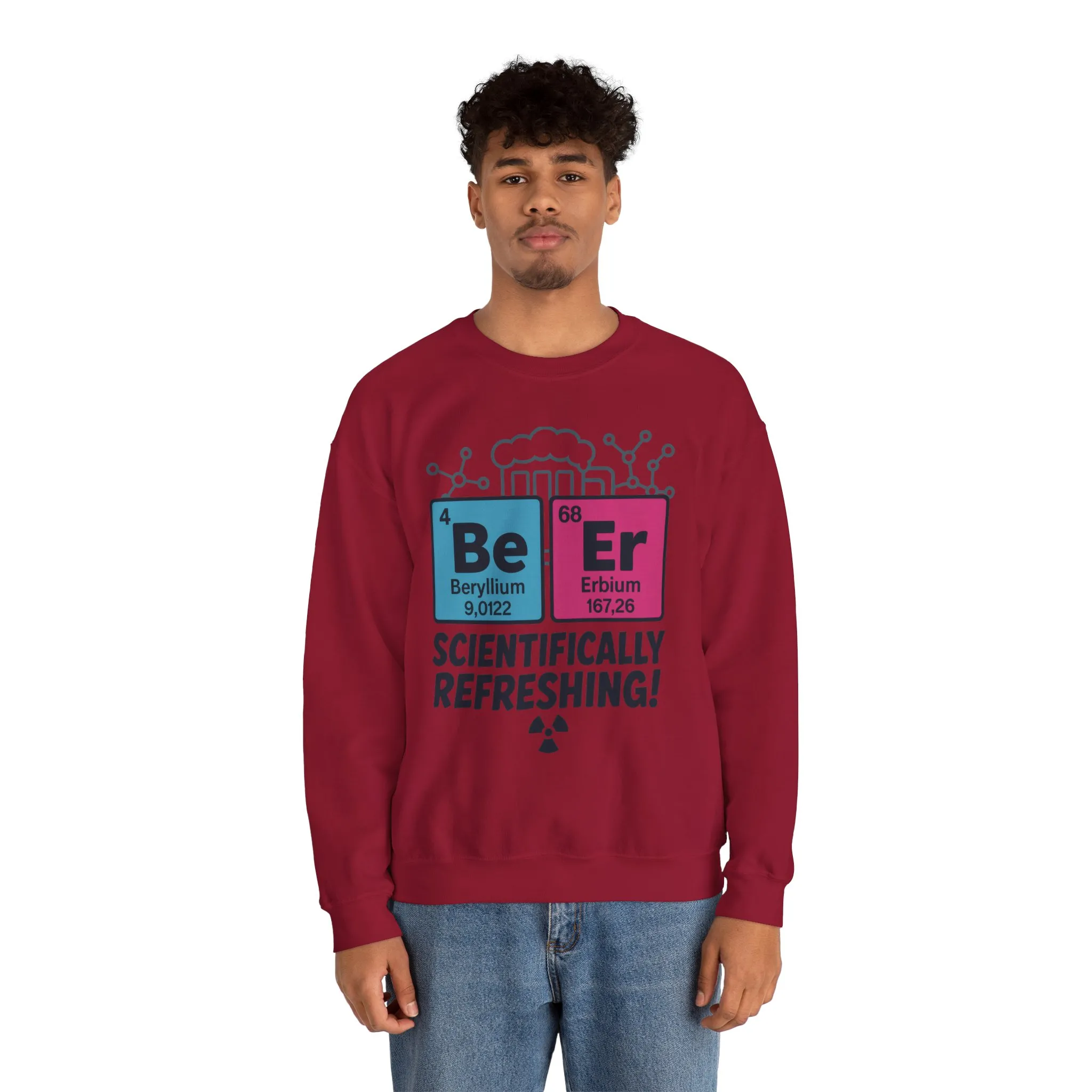 Scientifically Refreshing Beer Mens Sweatshirt, Gift for Beer Lovers, Science-Inspired Apparel, Perfect for Parties and Gatherings - Image 26
